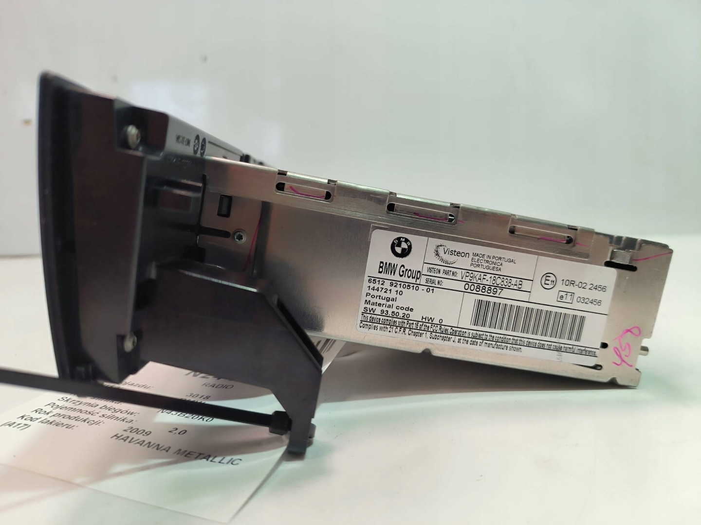 RADIO 65129210510 BMW SERIA 1 E87 116i