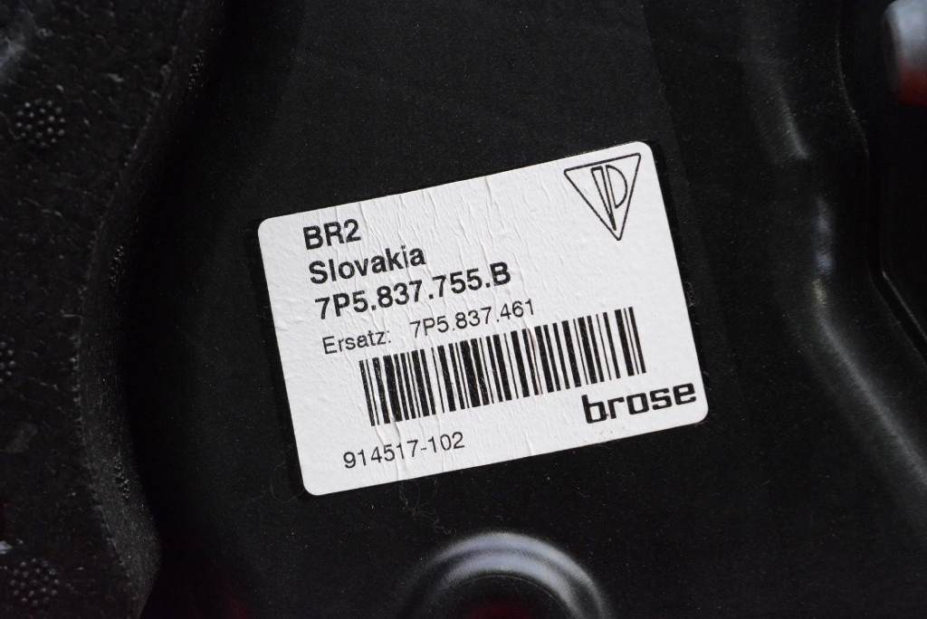 window regulator left front EU 7P5837755B PORSCHE CAYENNE 2 II 92A 7P5 10-14