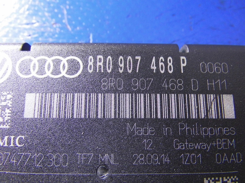 module control unit GETAWAY 8R0907468P AUDI Q5 8R 08-16R
