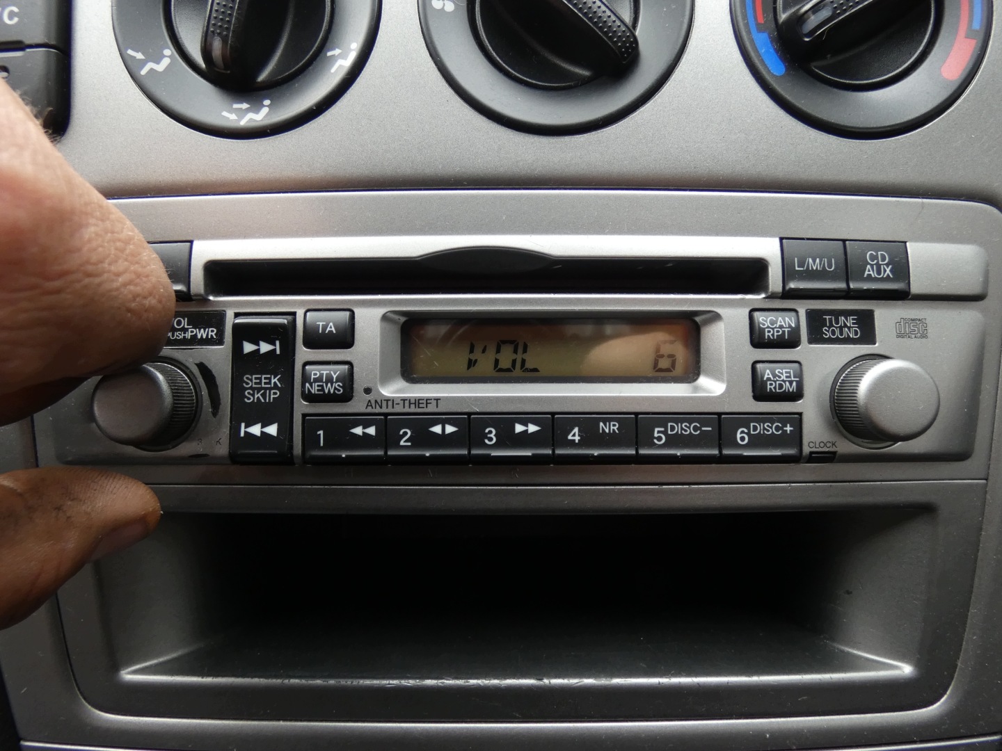 RADIO original CD HONDA CIVIC VII 7 01-05 original