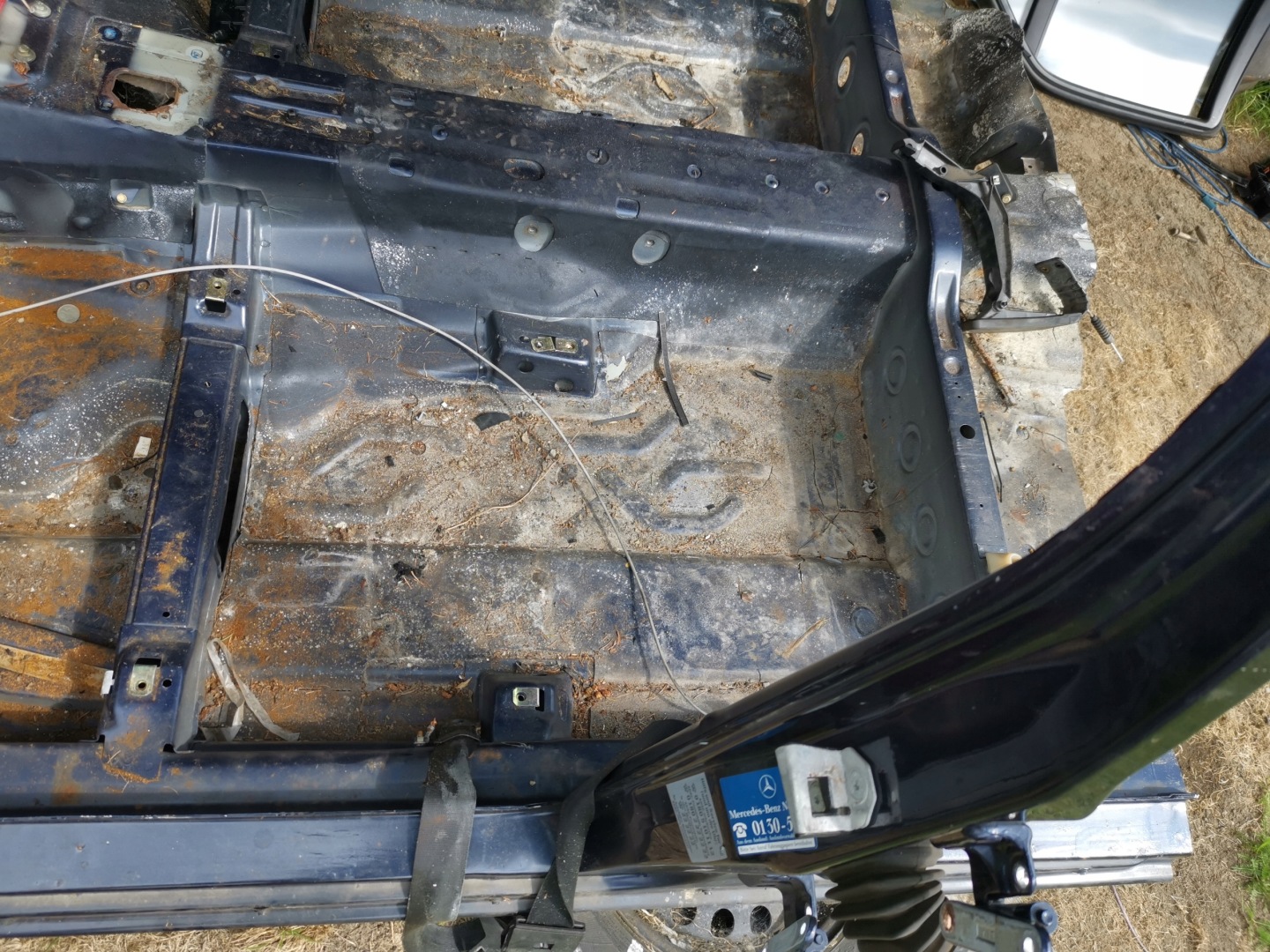 mercedes w140 floor left right threshold s klasa