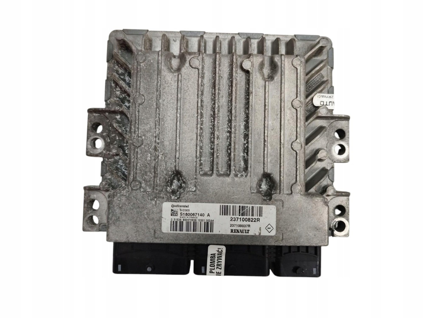 computer control unit of the engine RENAULT LAGUNA III 3 1.5 DCI 110KM 237100822R