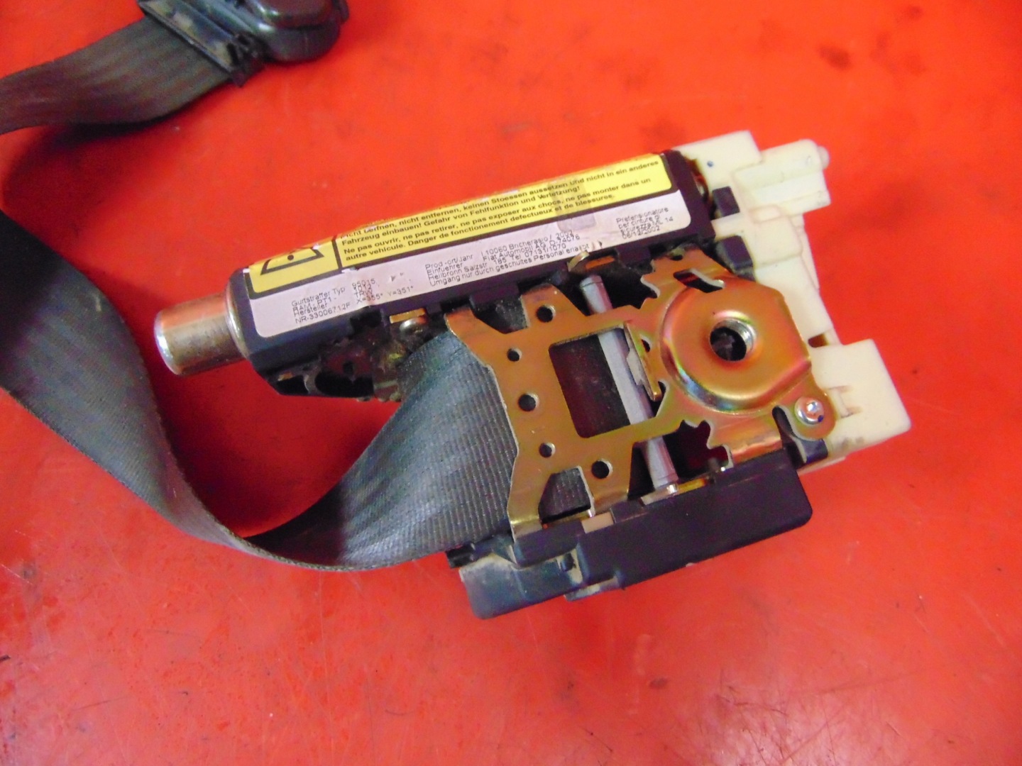 FIAT PUNTO 2 II 5D tension belt safety right front