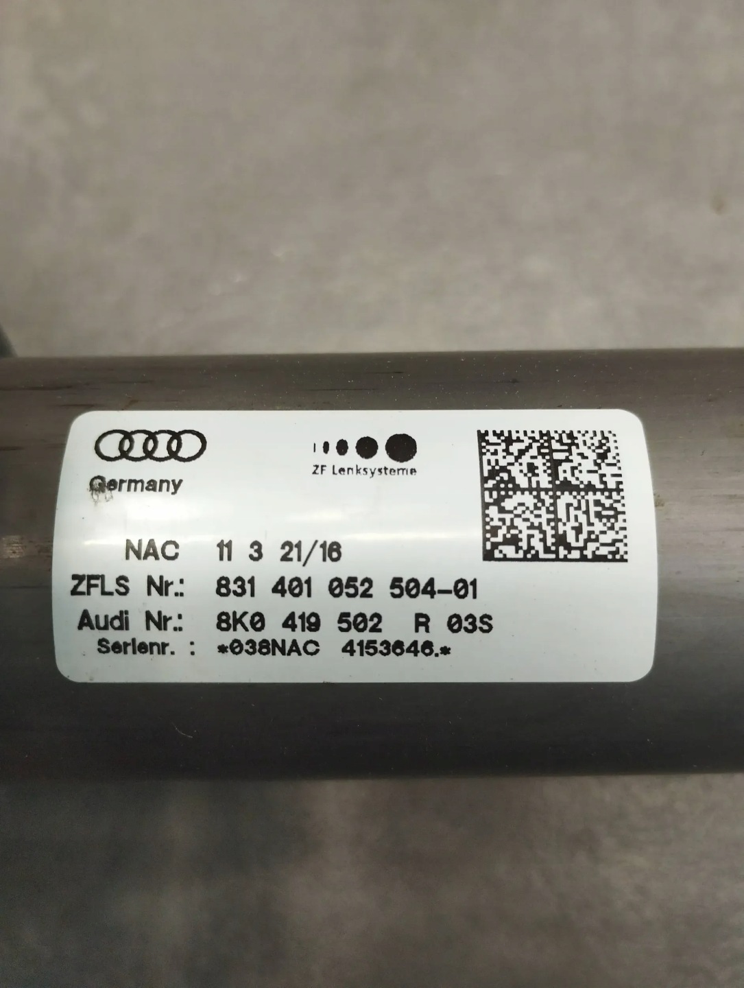 Audi A5 8T Lenksäule 8K0419502R