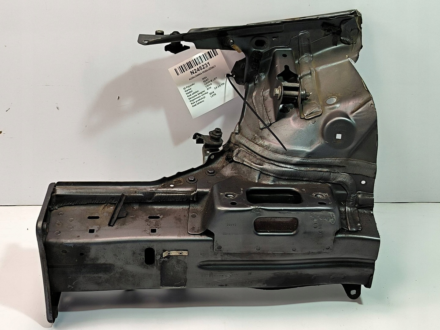 pipe end PODLUZNICY SEAT LEON III LIFT