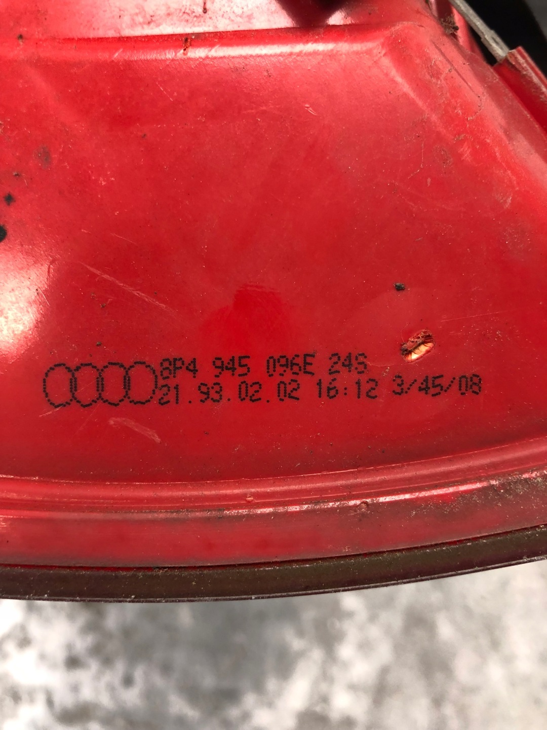 light right rear part LED AUDI A3 8P 5D LIFT 8P4945096E