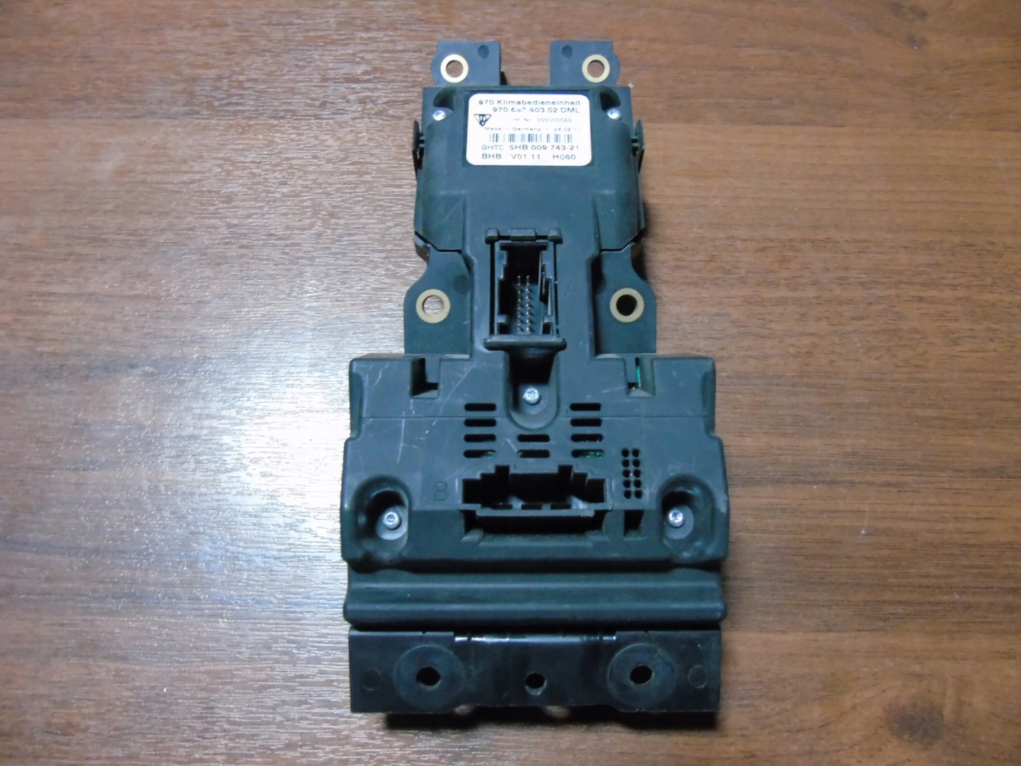 IDEALNY control panel PORSCHE PANAMERA 970 1