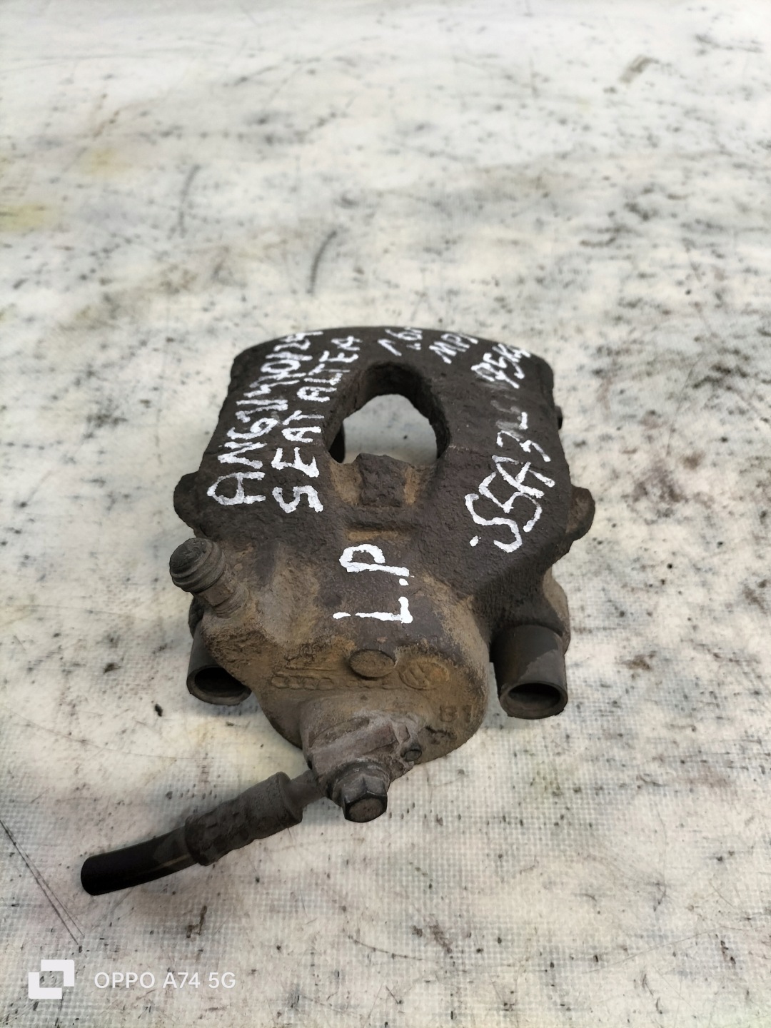 SEAT ALTEA 04-15 1,6 B caliper brake left front