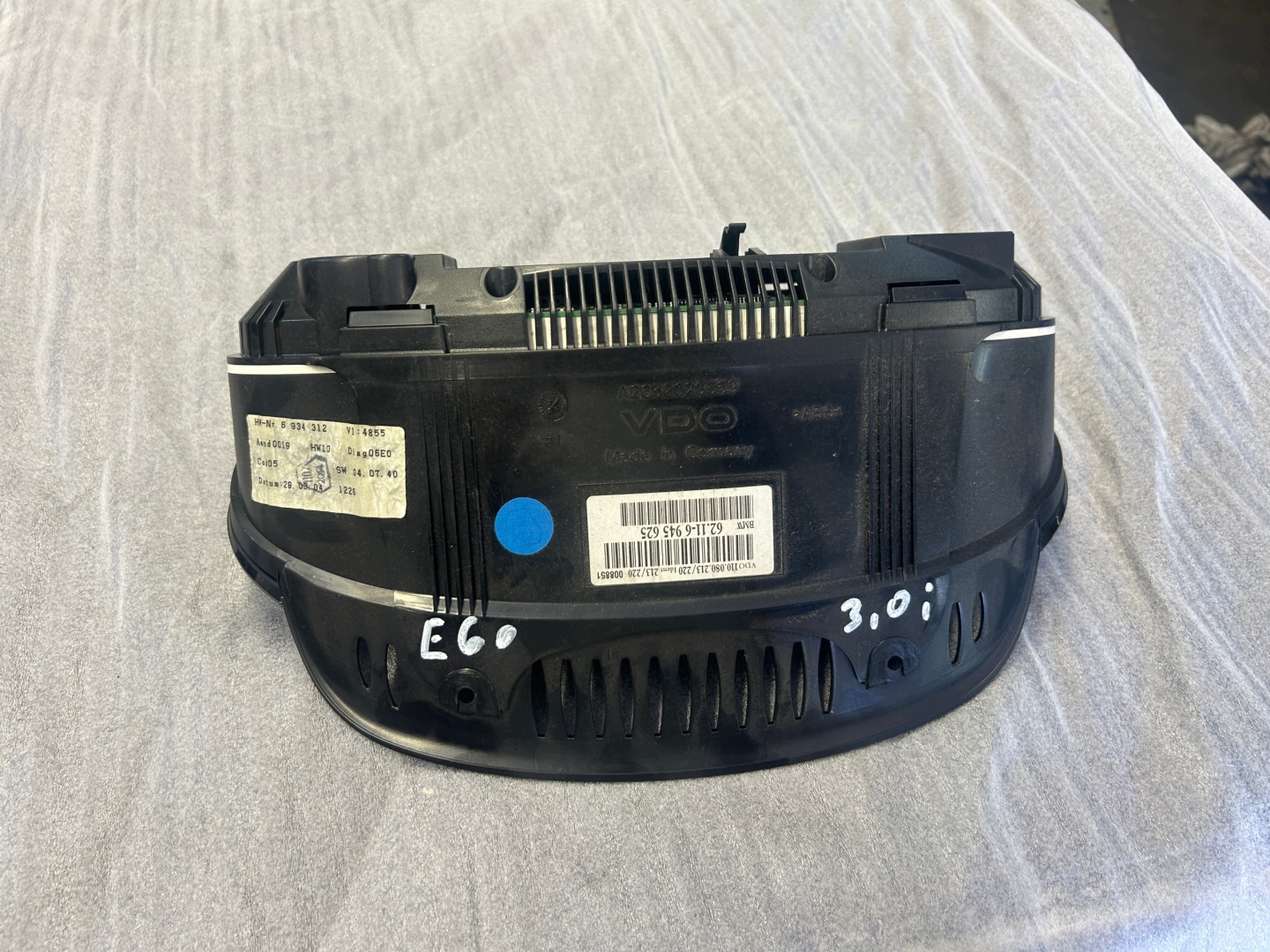 BMW E60 E61 2,5 3,0 budíky budiky 6945625