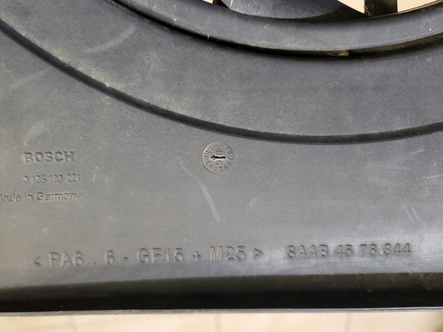 ventylátory chladiče obal SAAB 9.5 OE EU