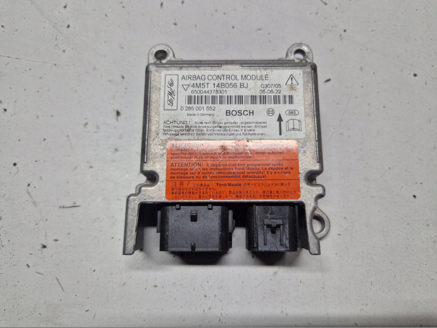 FORD FOCUS MK2 SENSOR Module Airbag 4M5T-14B056-BJ