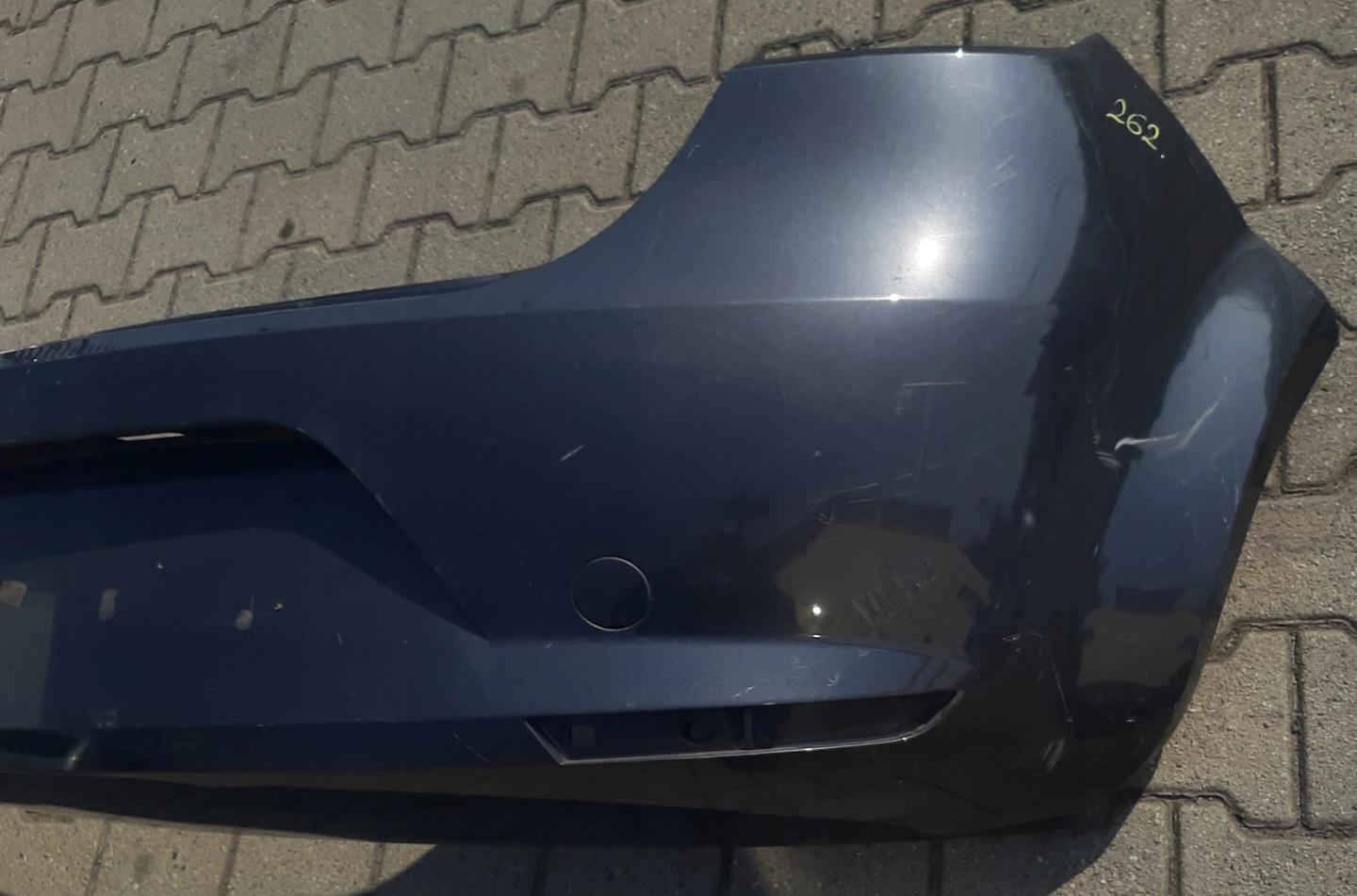 SEAT LEON II 1P HATCHBACK 05- bumper rear part OE 1P0807421