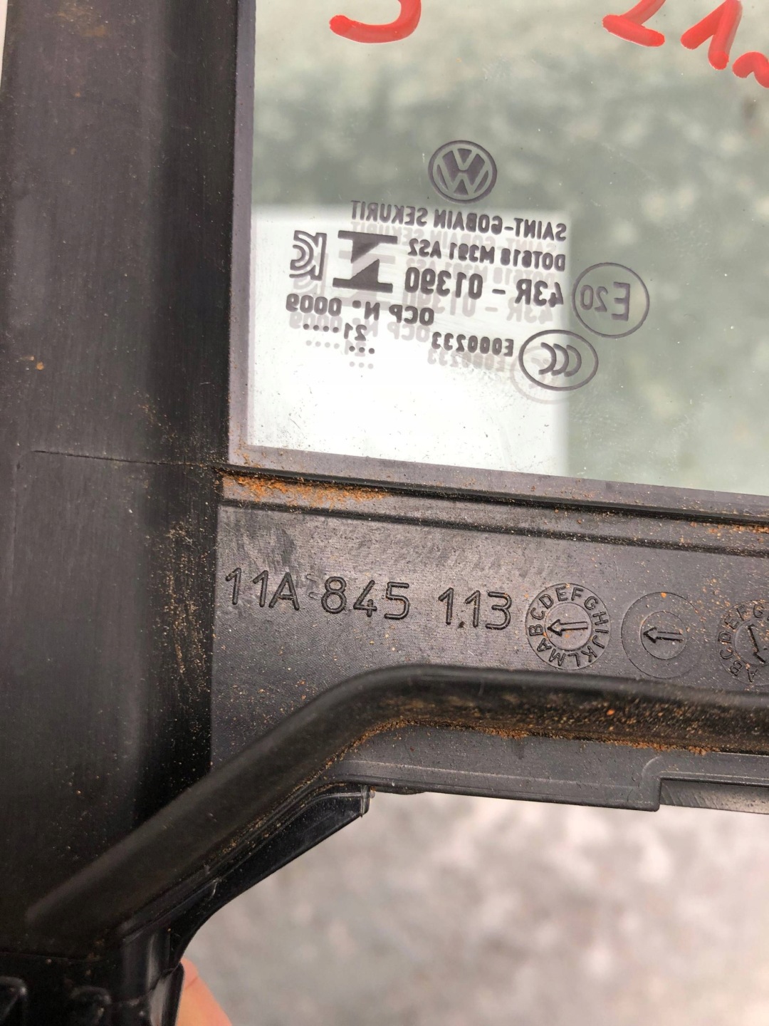 window bodywork left front AS2 VW ID4 ID.4 11A845113