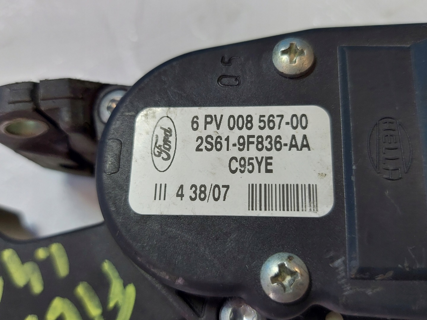 Gaspedal FIESTA TDCI 2S619F836AA