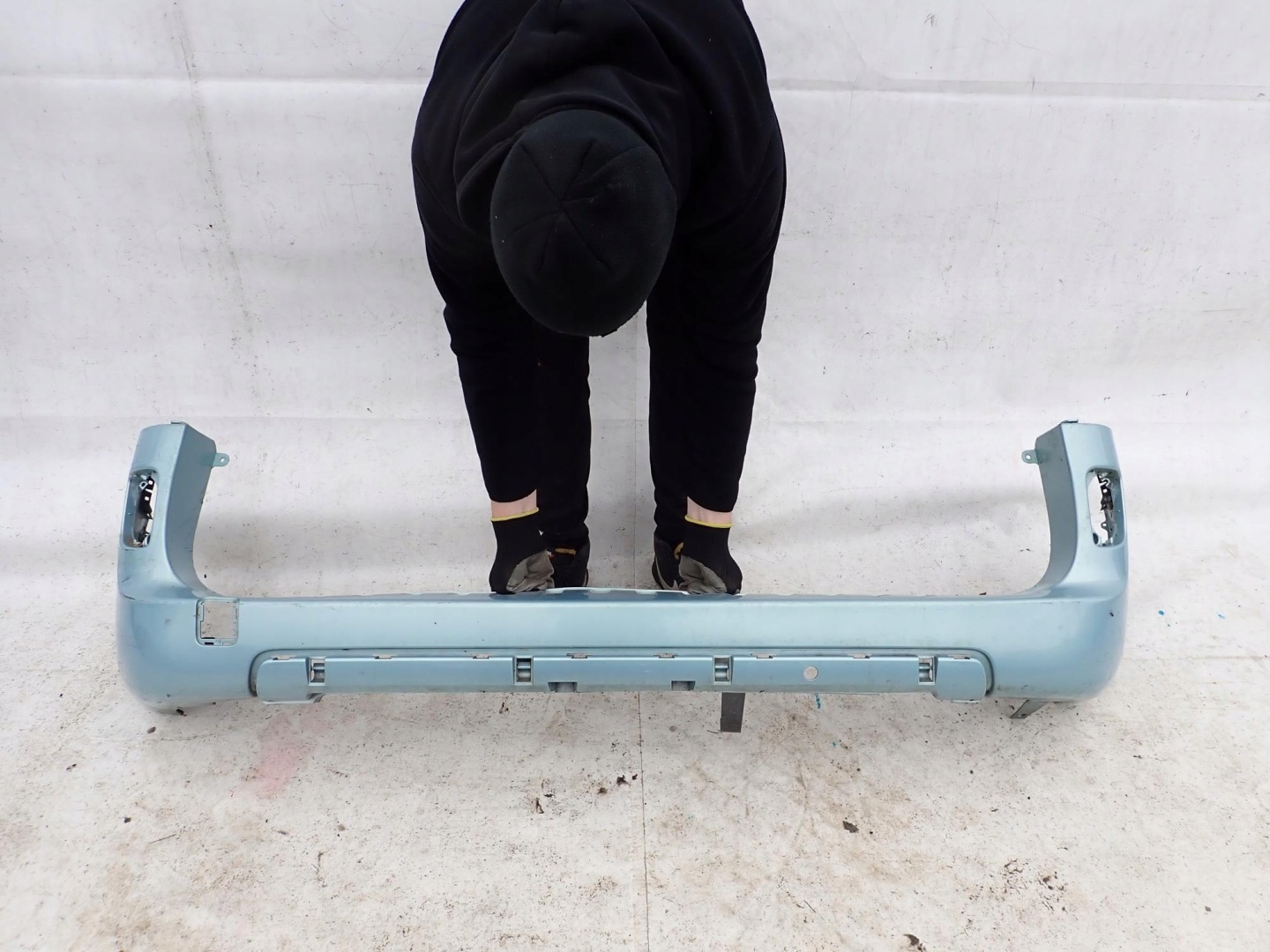 RENAULT KANGOO II 2 BE BOP 09-13 bumper rear part rear