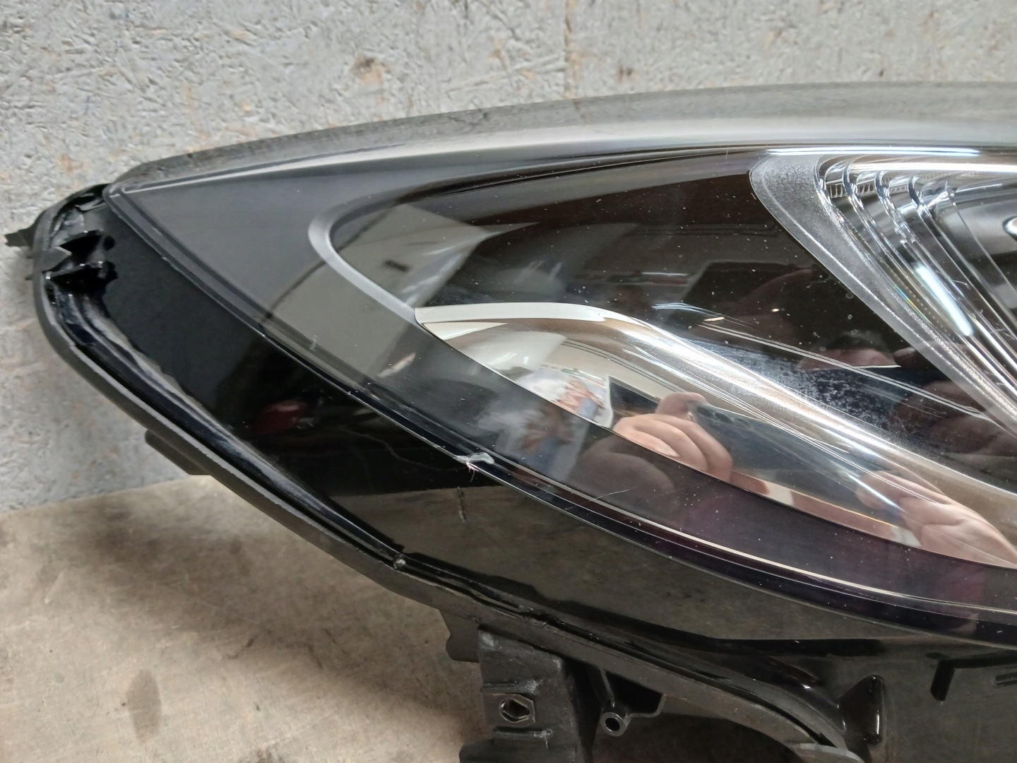 light front right OPEL ASTRA K V 5 lens LED