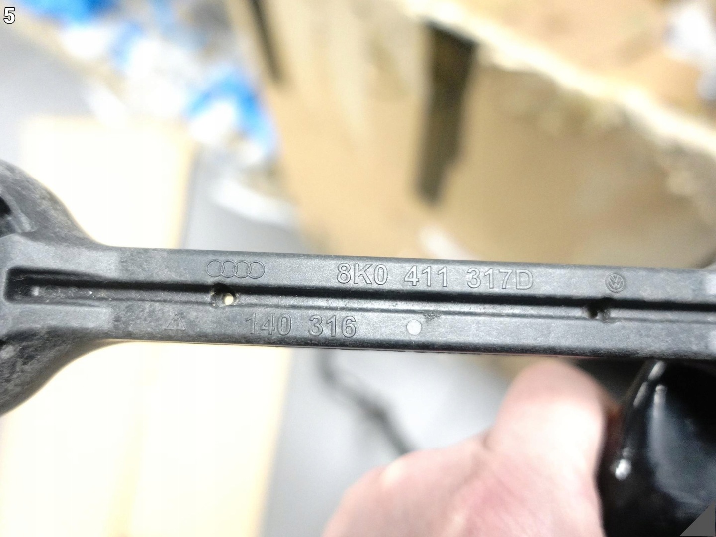 AUDI A7 S7 4G8 A6 S6 4G0 C7 10-18 STABILIZATOR bar sider holder front