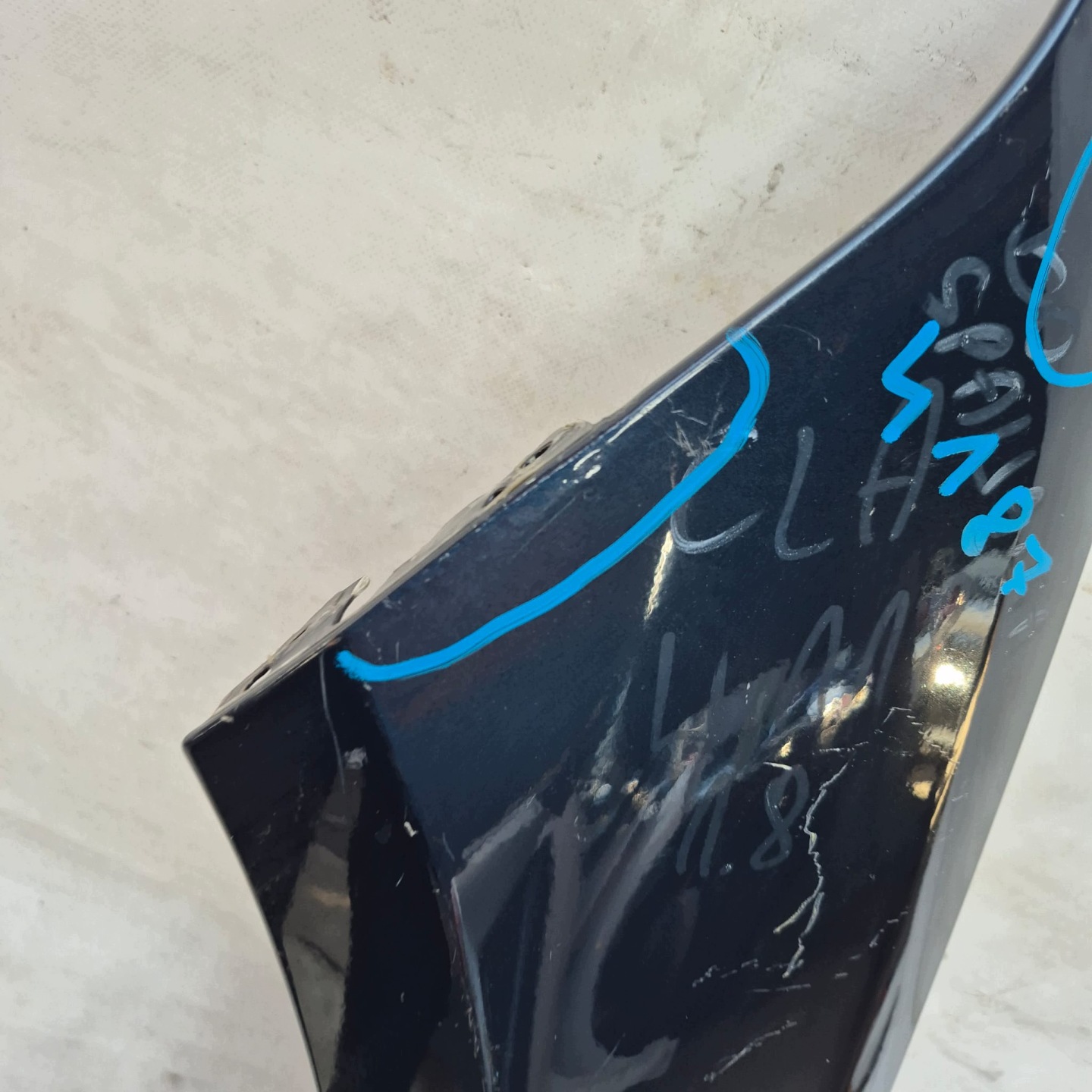 MERCEDES A-KLASA W177 18- fender left front front