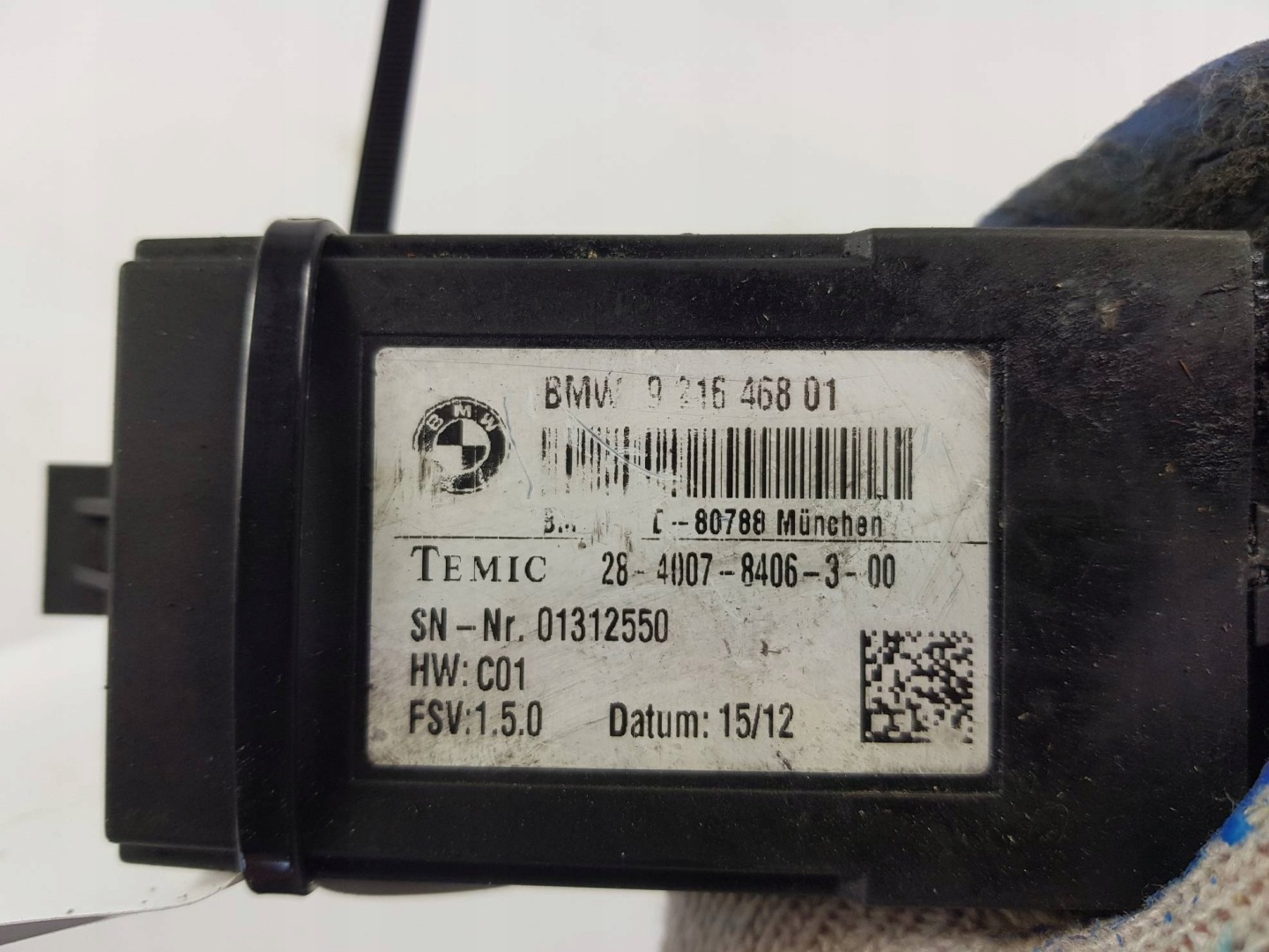 Module Siège 921646801 BMW F01 740D