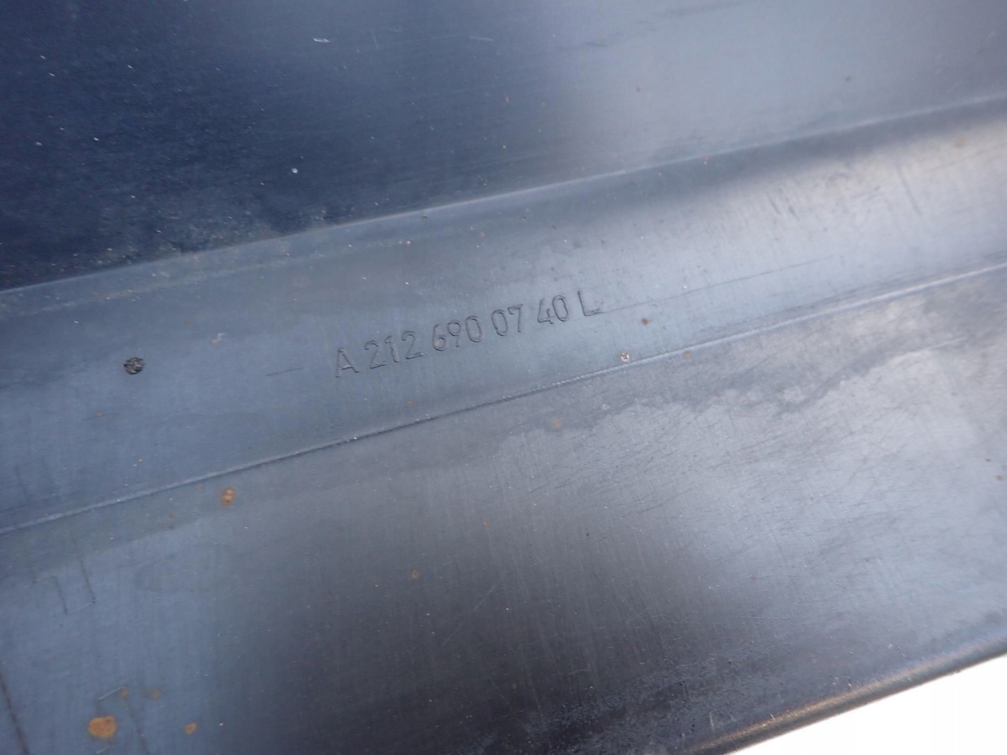 MERCEDES E-KLASA W212 09-16 threshold left moulding threshold left