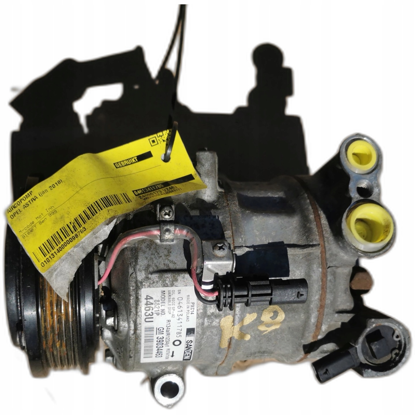 OPEL ASTRA K 39034463 kompressor klimaanlage