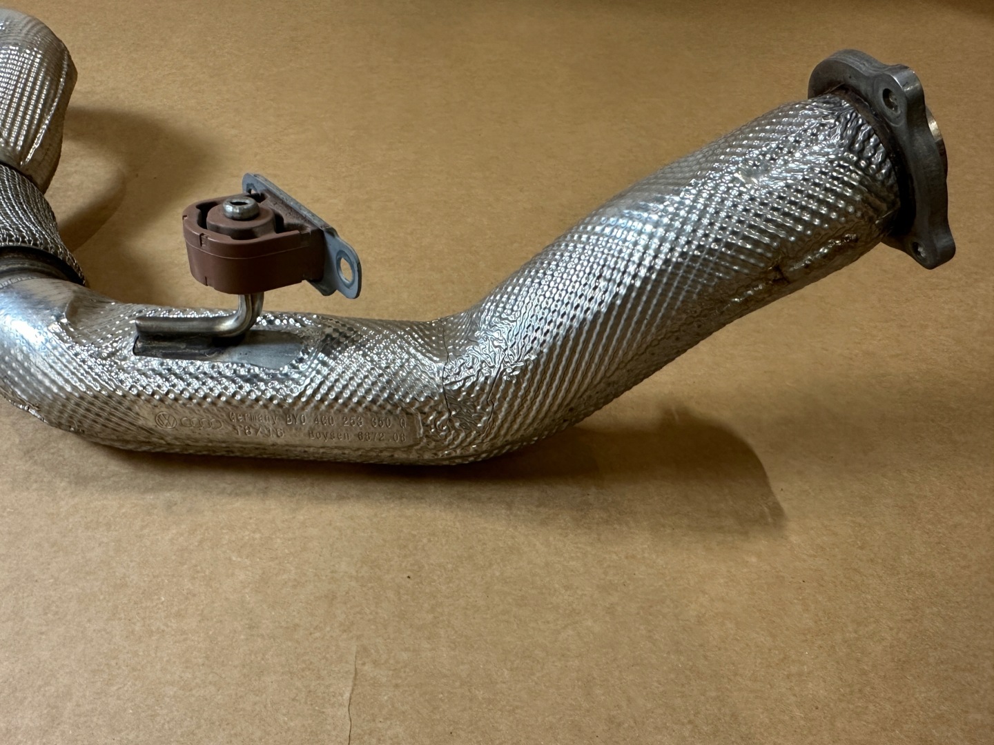 AUDI A6 С7 4G 2017 pipe exhaust pipe 2.0 TDI 4G0253350G 34km