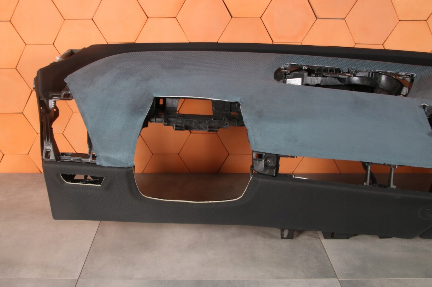 BMW iX I20 originál dashboard instrument panel console STONEGREY HEAD UP