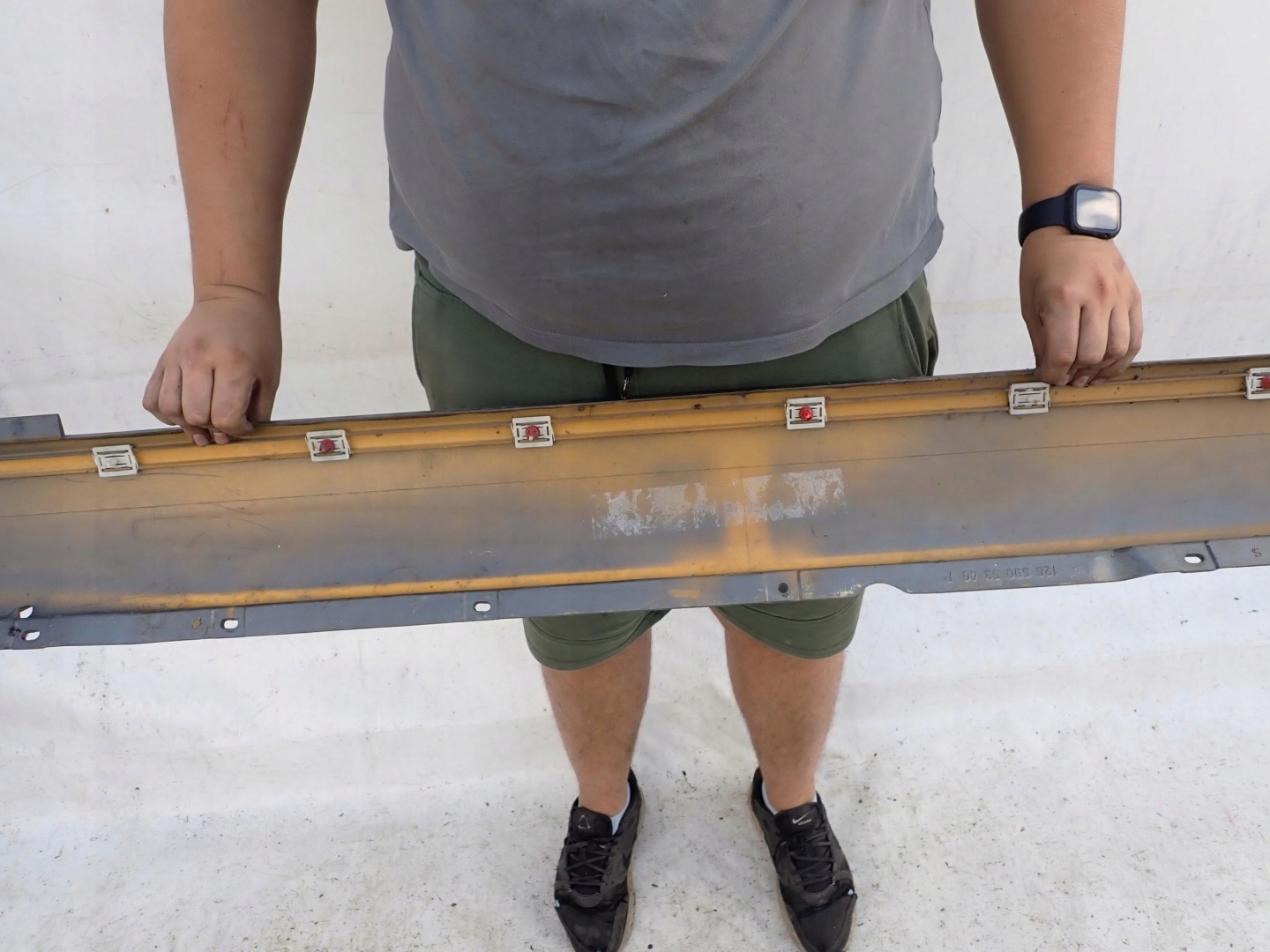 MERCEDES W126 S-KLASA SEC moulding threshold left threshold left