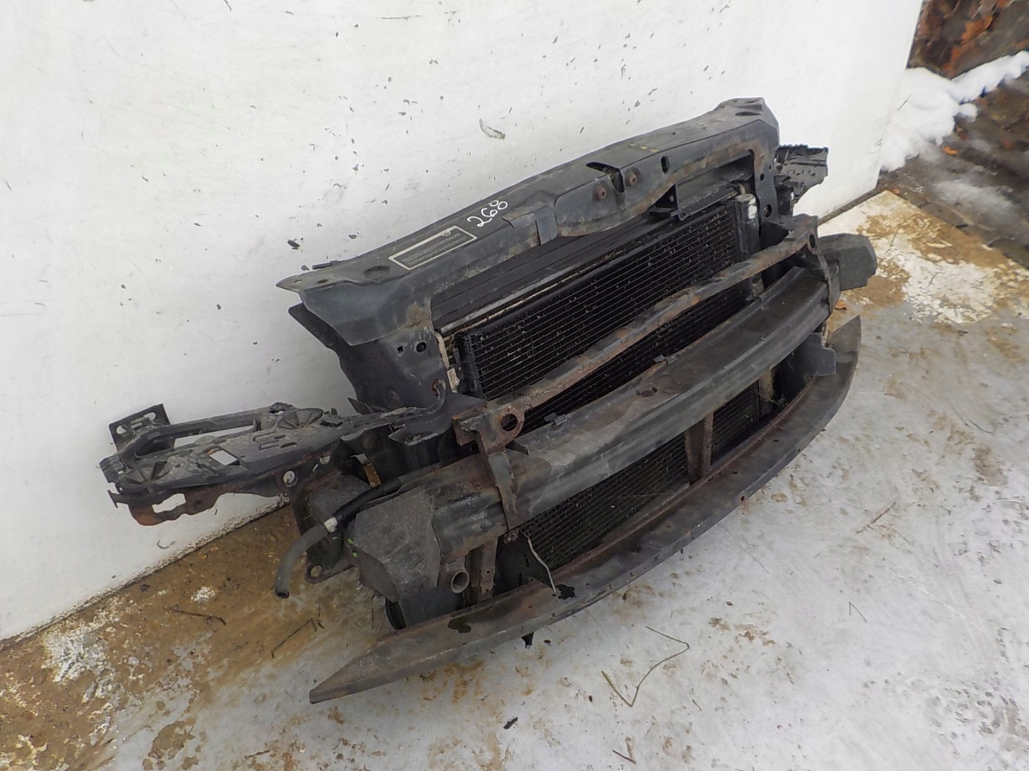 268 SKODA OCTAVIA II 1.9 TDI support panel for radiators sider radiator