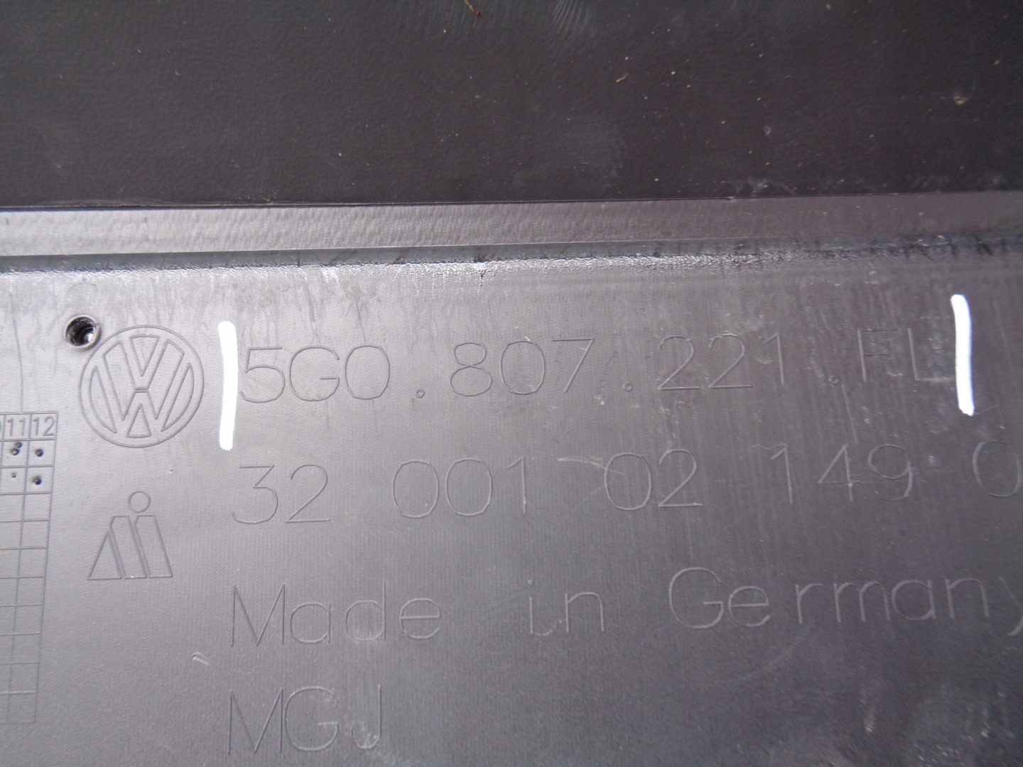 Frontstoßstange VW GOLF VII 7 5G 17- LIFT NR 34183