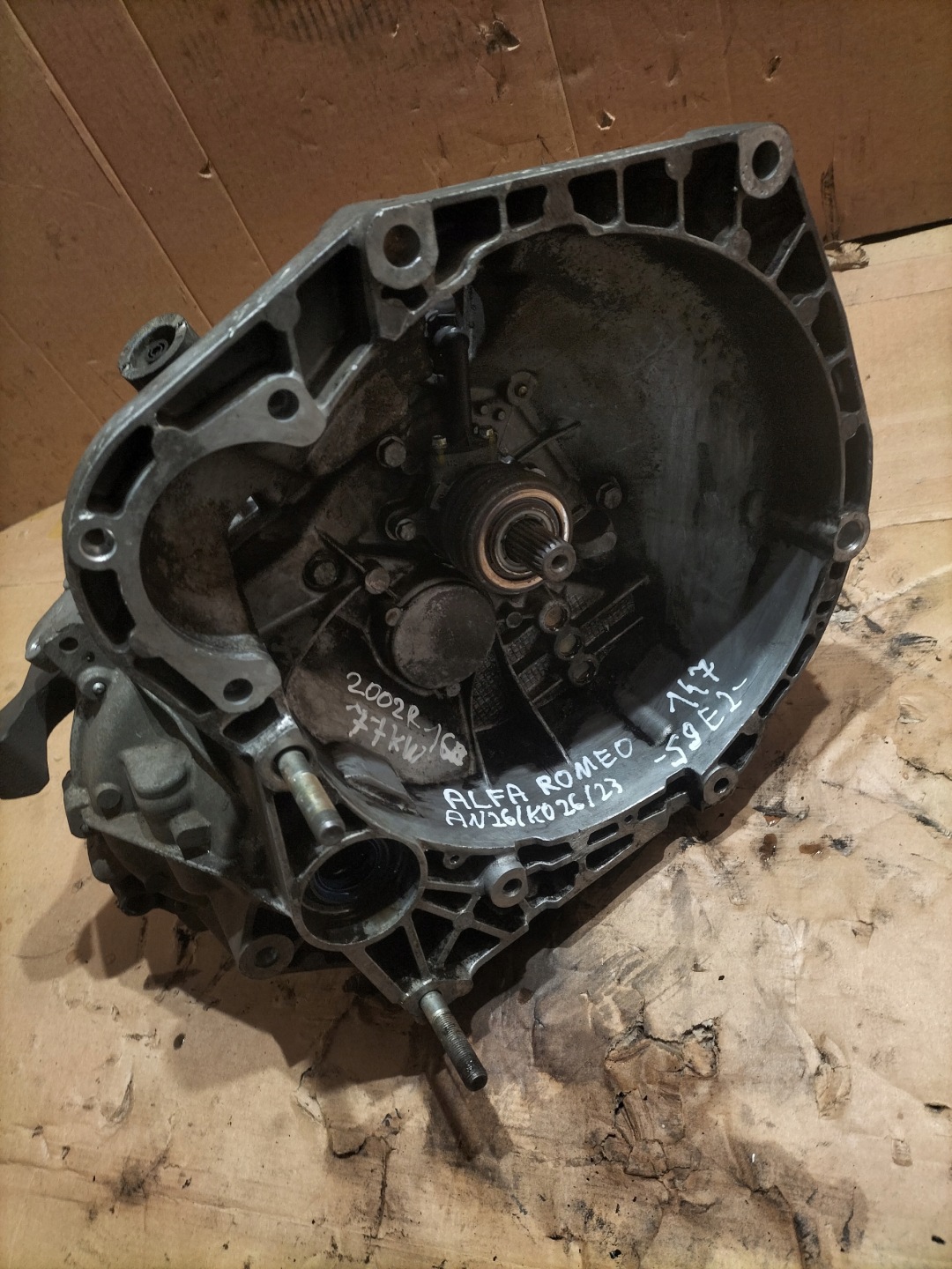 gearbox, ALFA ROMEO 147 77KW