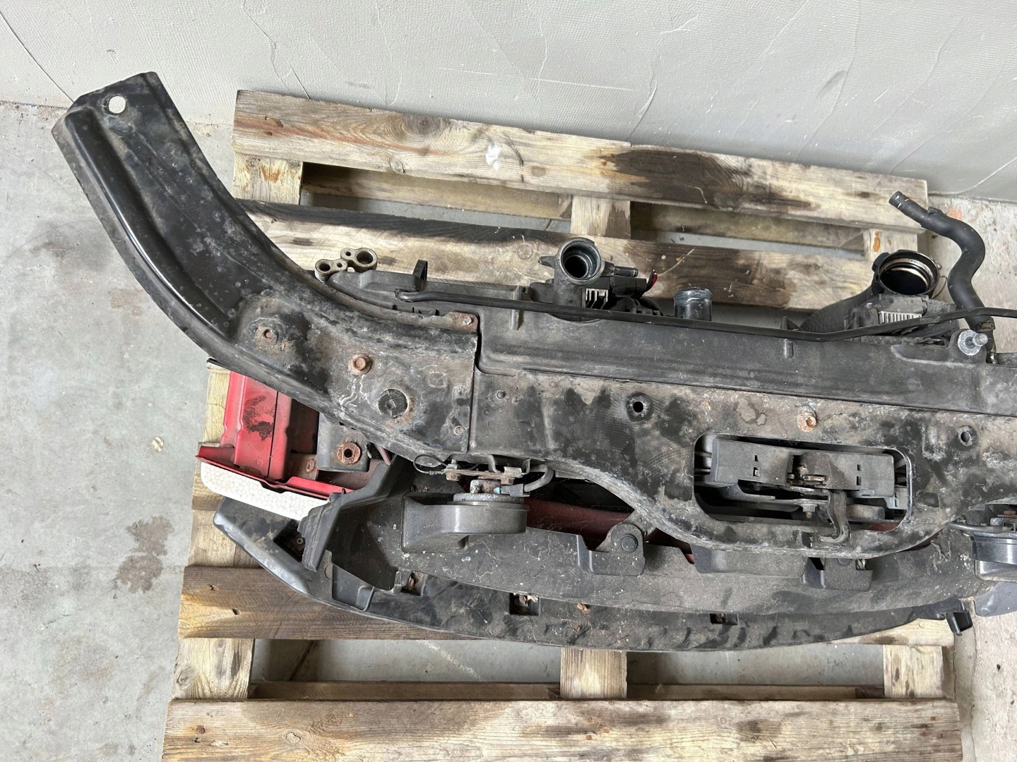 support panel for radiators radiator pillar Komplet Mazda 6 GJ 2016 2.2D 150 KM
