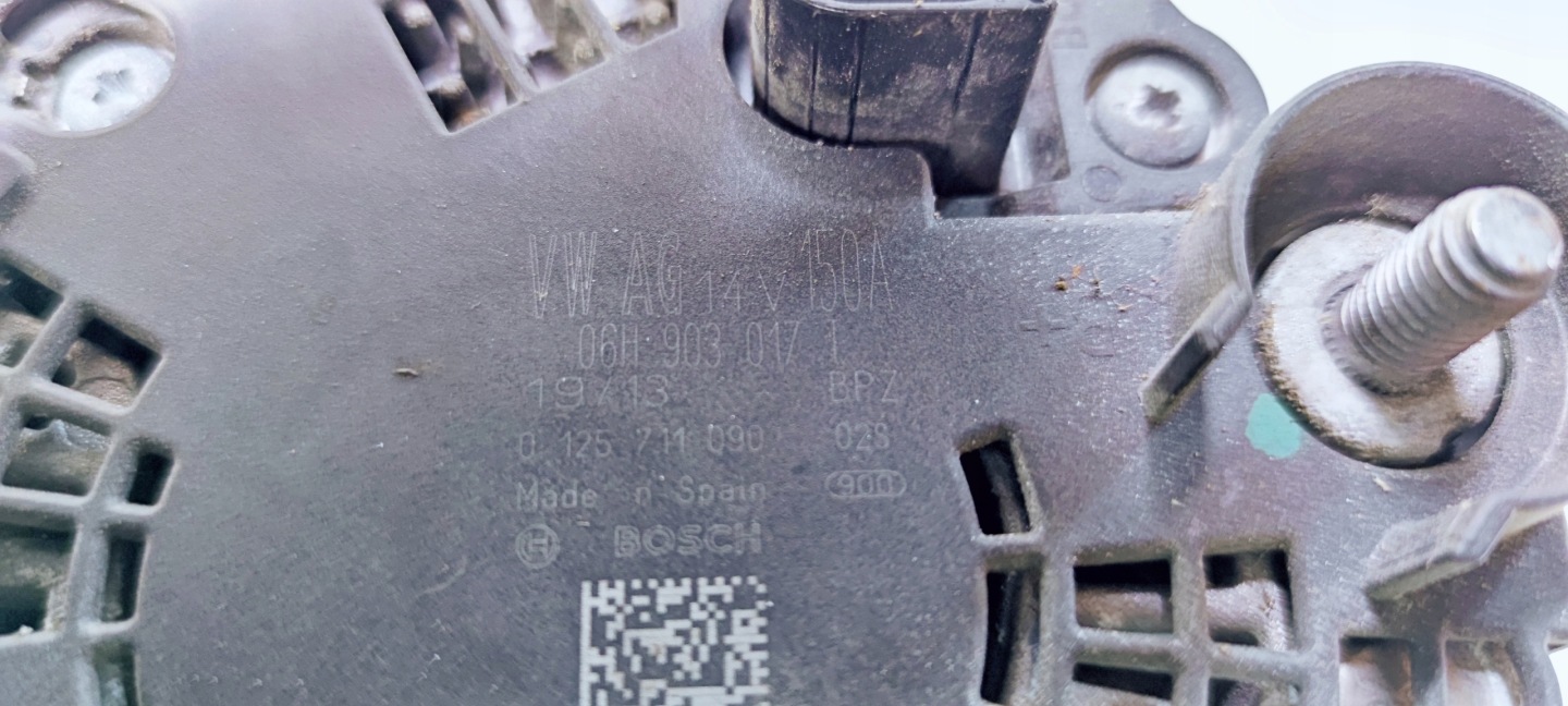 ALTERNATOR AUDI A4 A5 1.8 2.0 TFSI 150A 06H903017T