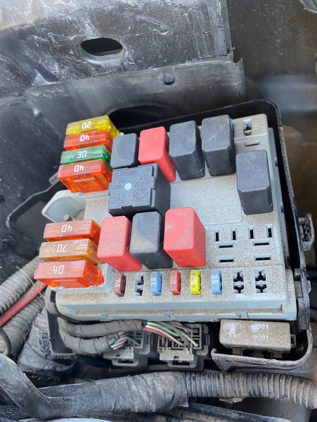 Fiat Doblo FL 06-12 Module Module fusibles 1.9 JTD