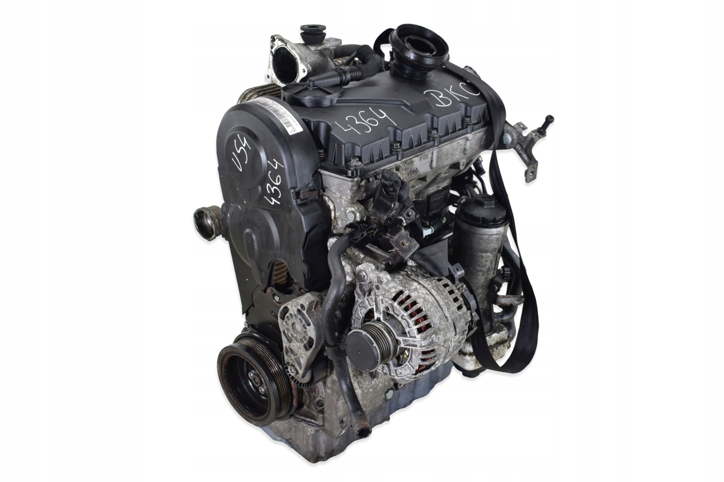 engine GOLF V PASSAT B6 SUPERB II TOURAN ALTEA 1.9TDI 105KM BKC @KOMPRESJA@