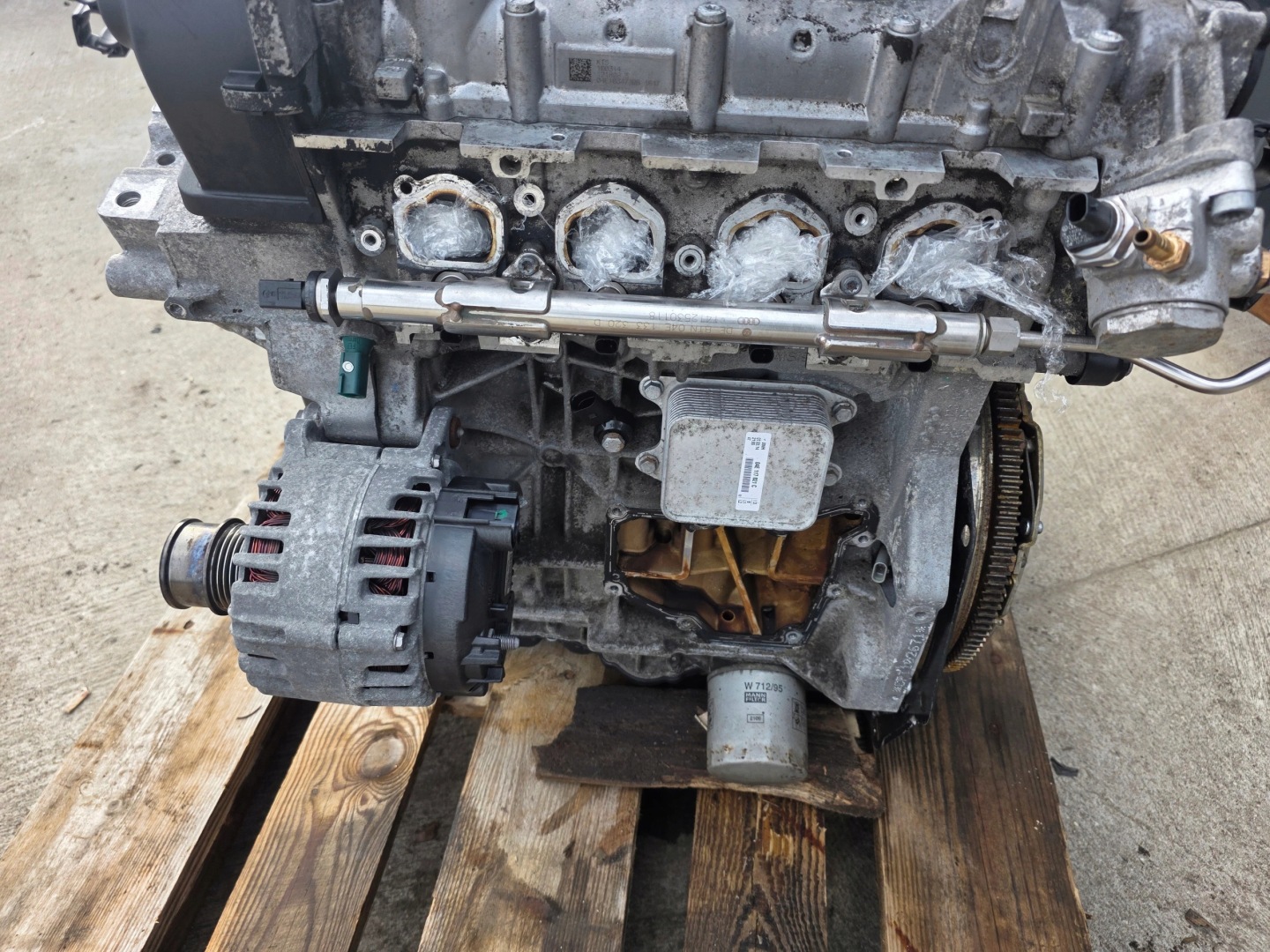engine complete 1.4 TFSI CPT CPTA AUDI VW SEAT SKODA original 108409 KM !