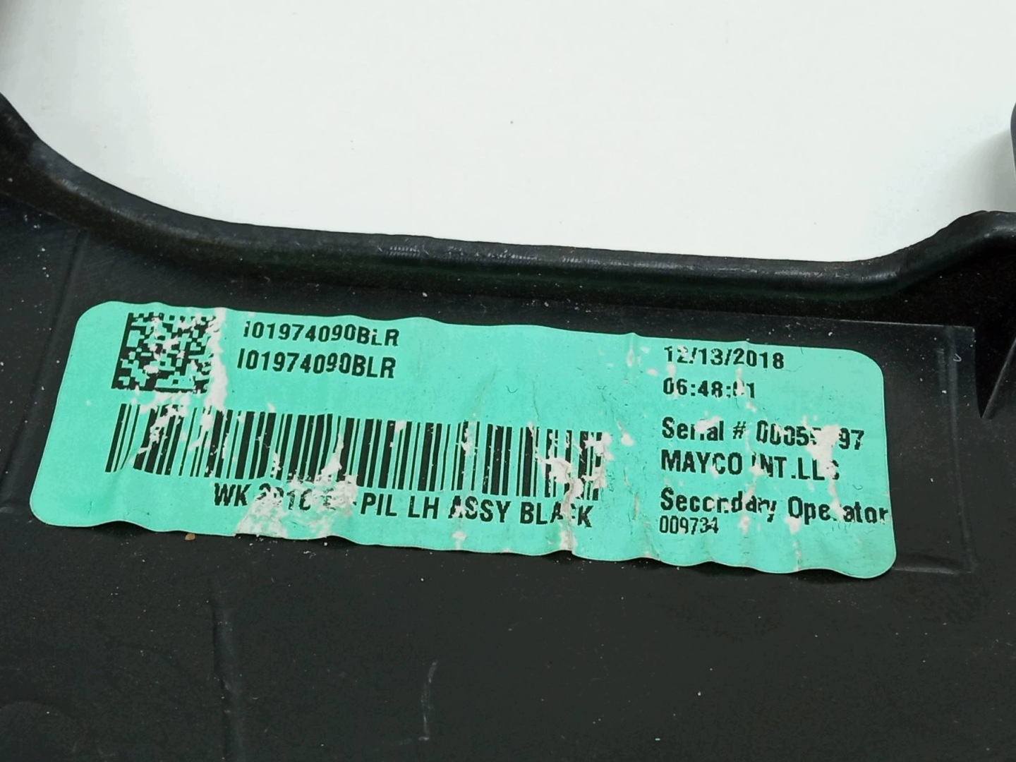 kryt sloupku A levá pravá KPL Dodge Durango III (2010- )