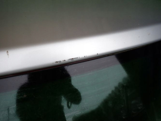 VW TIGUAN 08-12 boot doors rear part