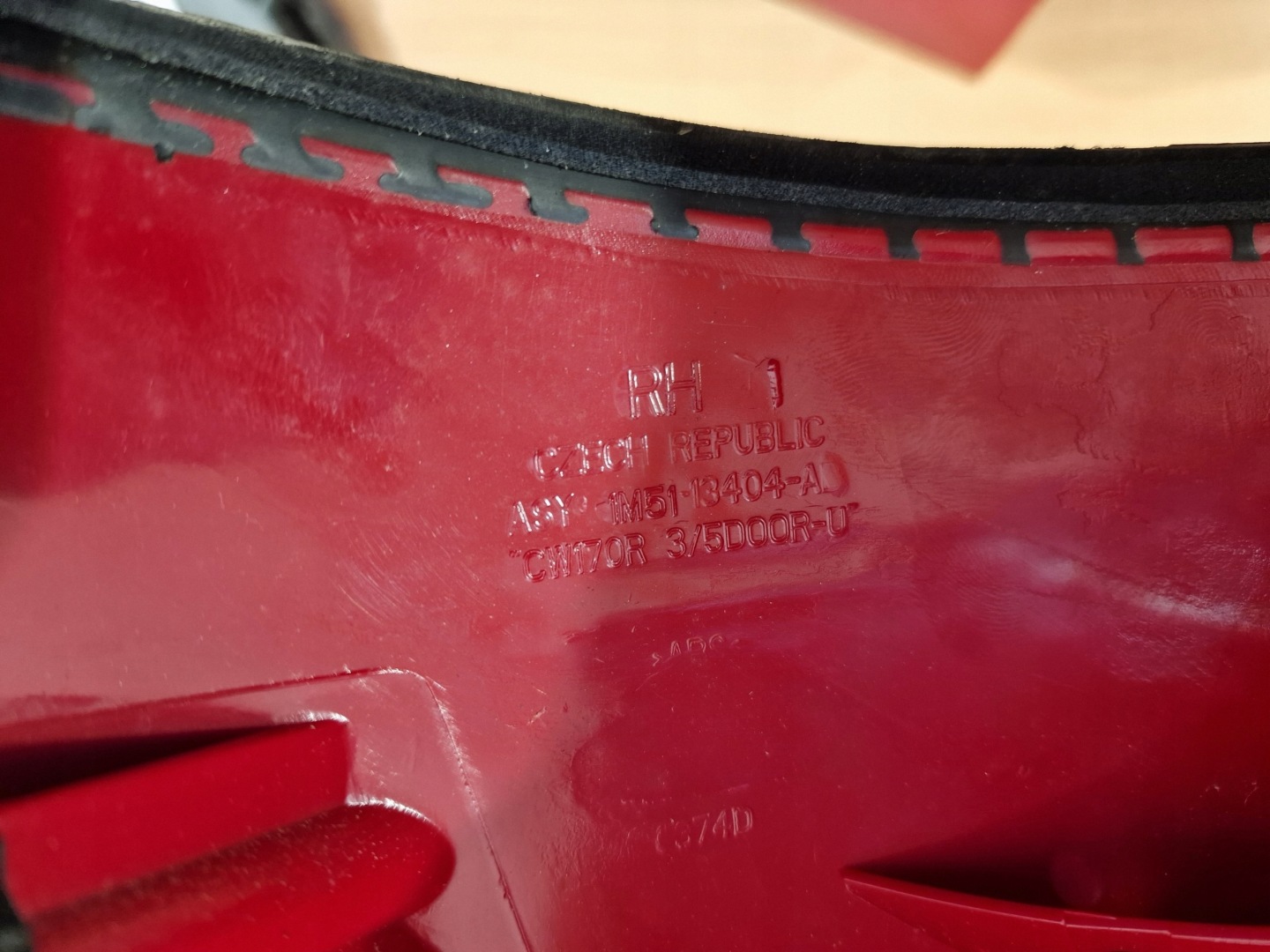 FORD FOCUS MK1 HB right light rear part rear original