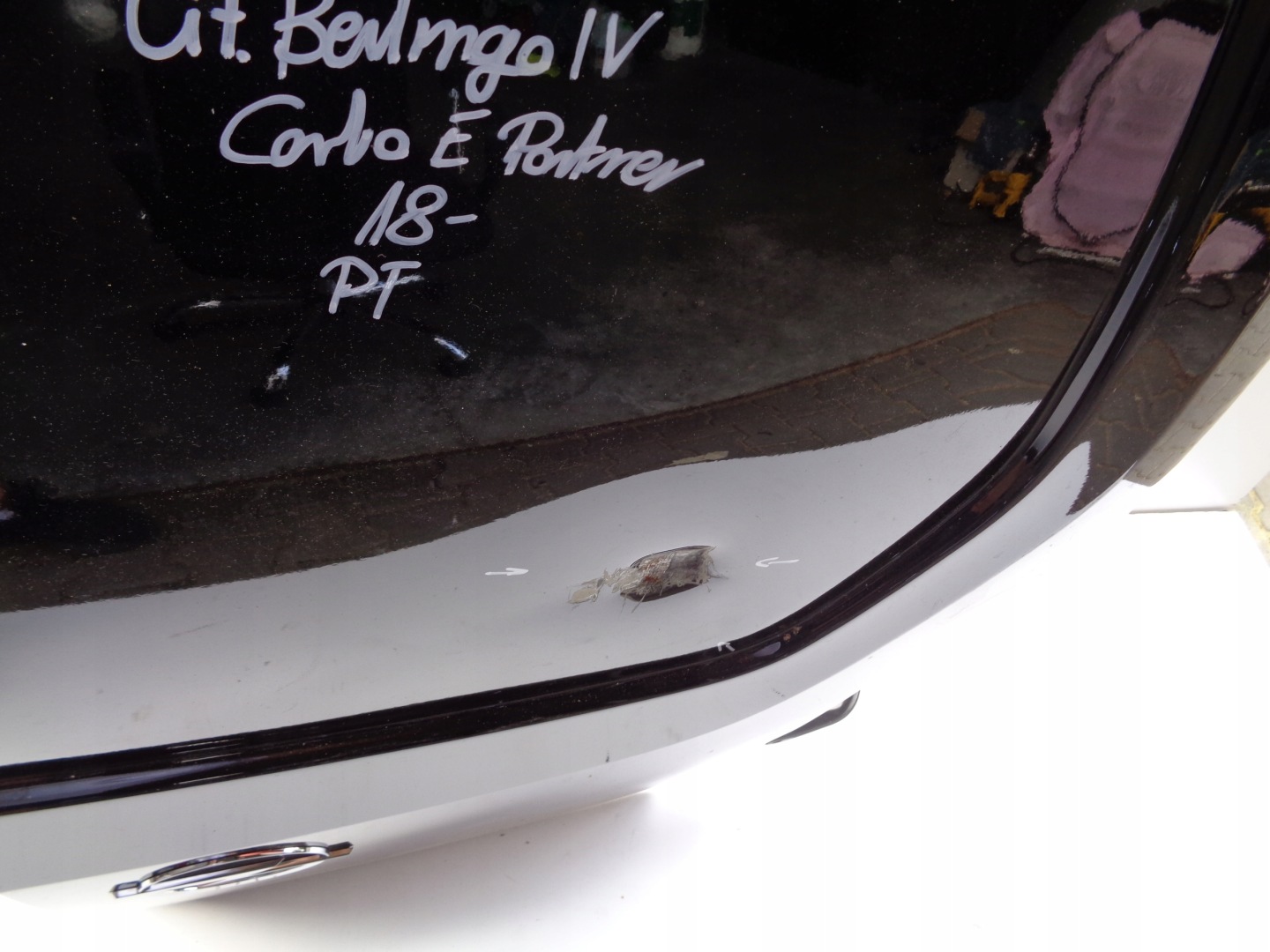 door right rear. CITROEN BERLINGO IV COMBO E PARTNER 18- NR 48087