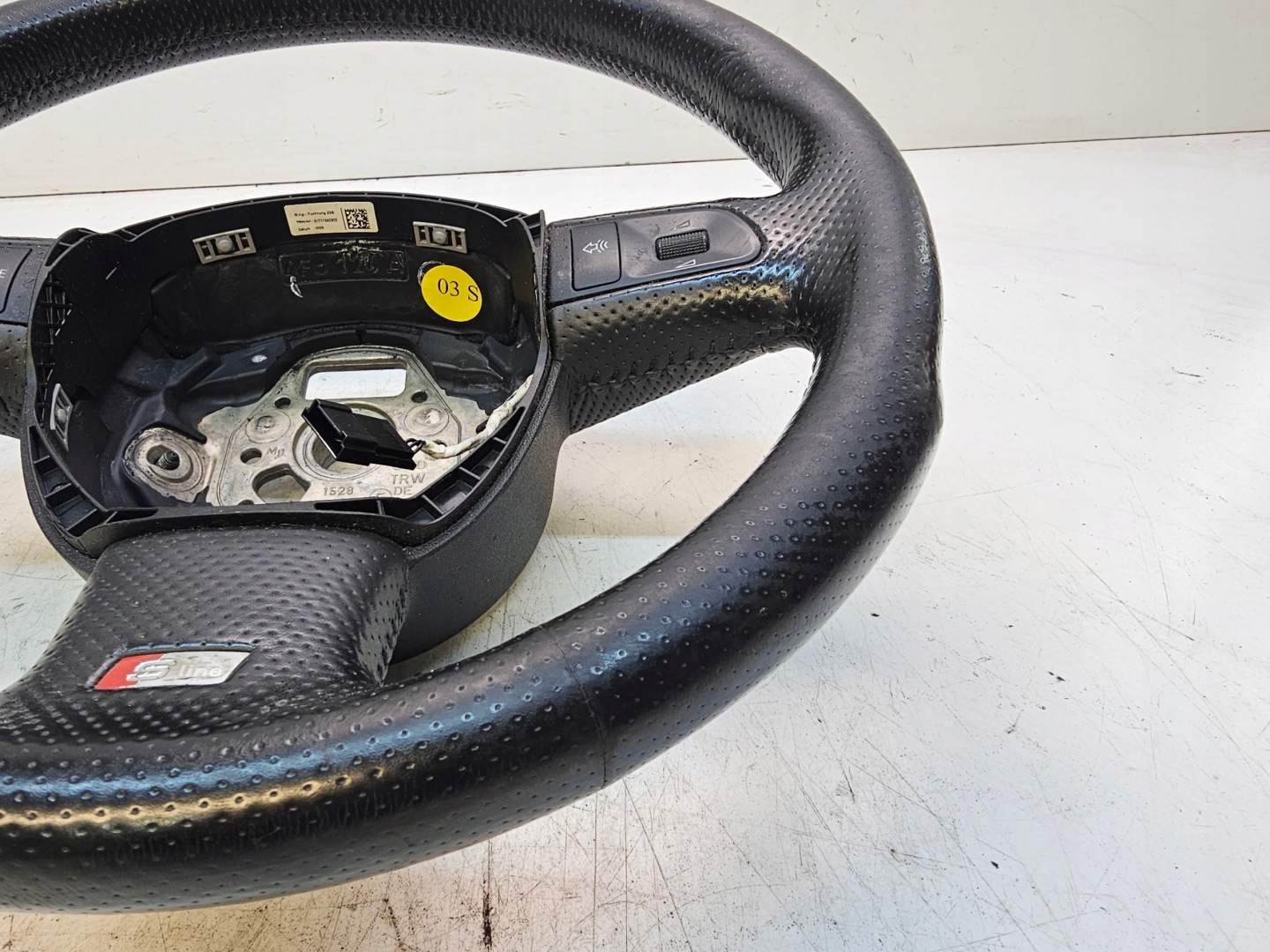 lenkrad Leder S-LINE AUDI A6 C6 4F0419091S 8UD *5*