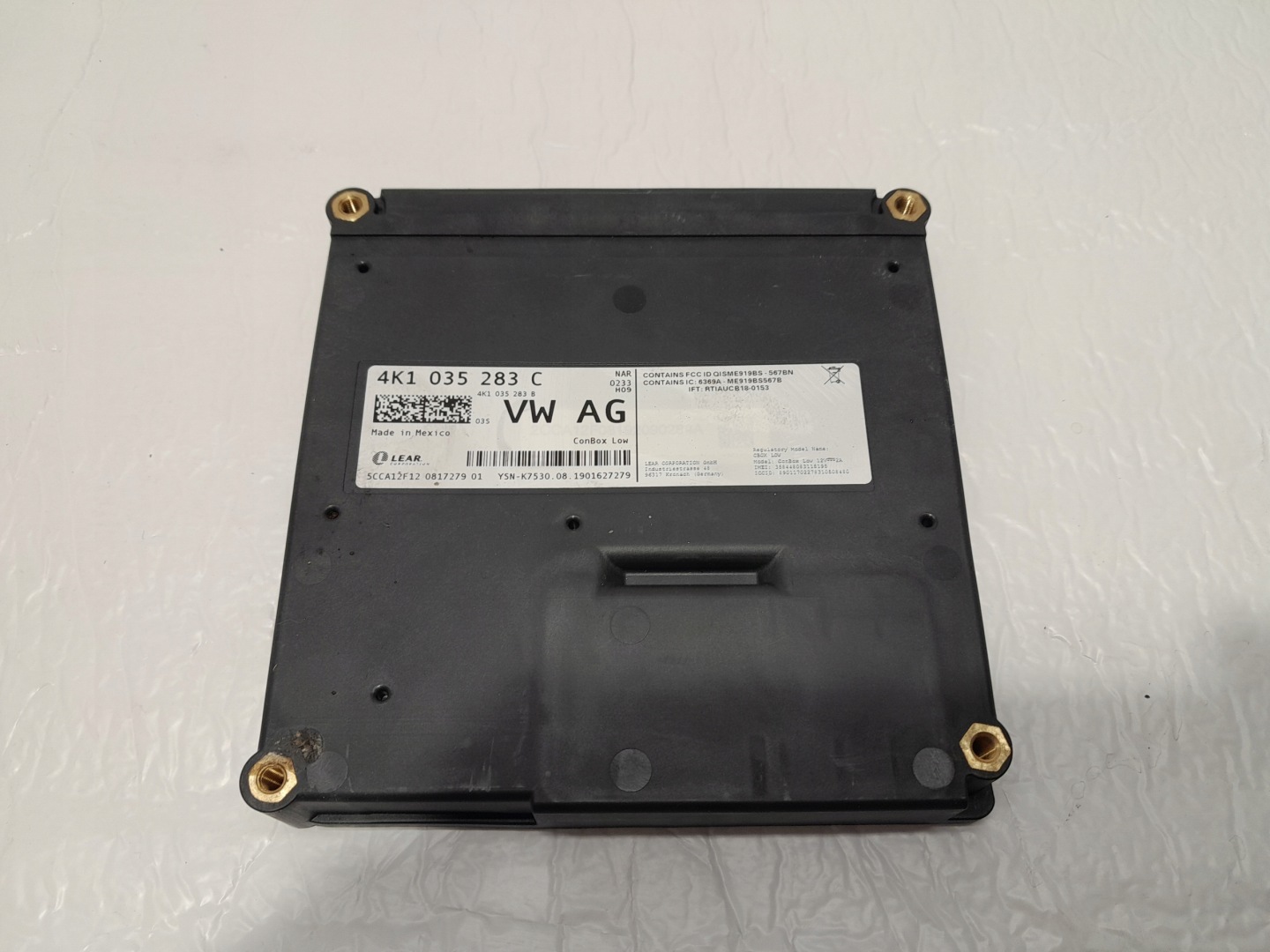 AUDI Q5 80A control unit module WZYWANIA POMOCY SOS CON-BOX 4K1035283C