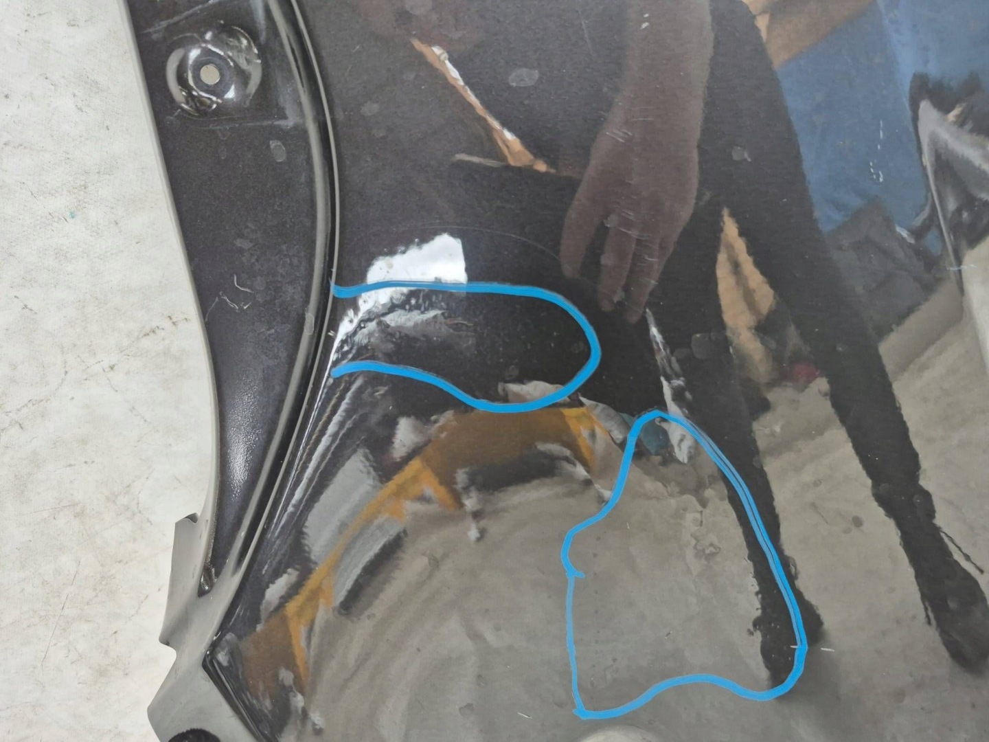 MERCEDES V-KLASA W447 14- fender right front front
