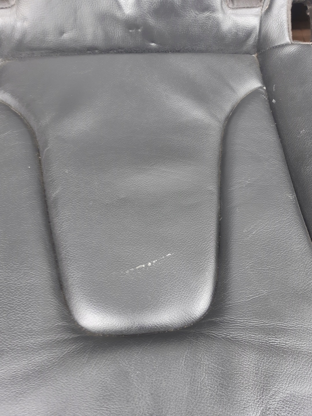 AUDI A5 8T Sitz heck hinten Leder schwarze