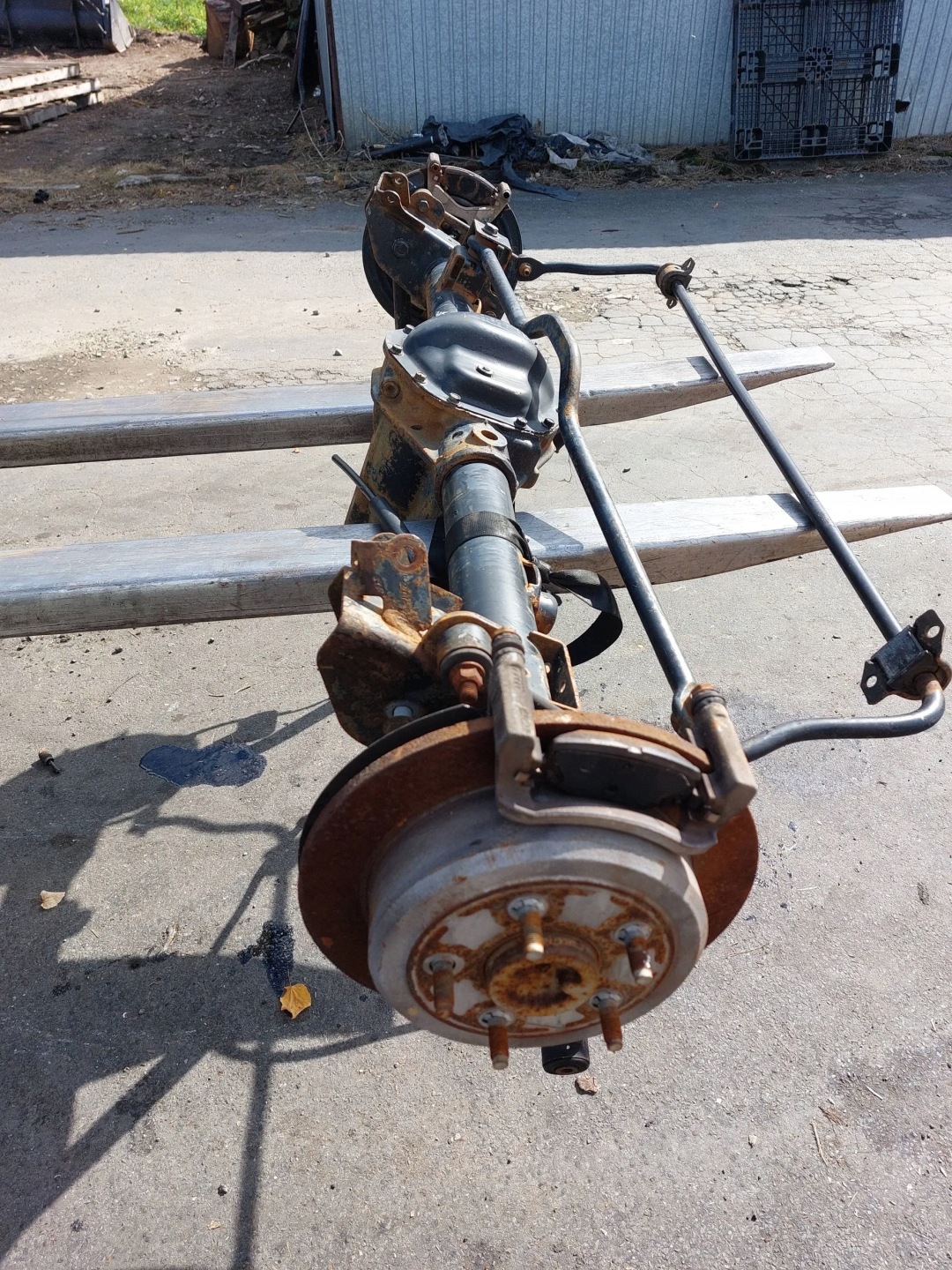 differential rear part diff Jeep Wrangler JK 2.8 CRD 08