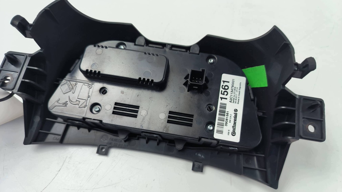 Unite commande clima 39081561 OPEL ZAFIRA C LIFT