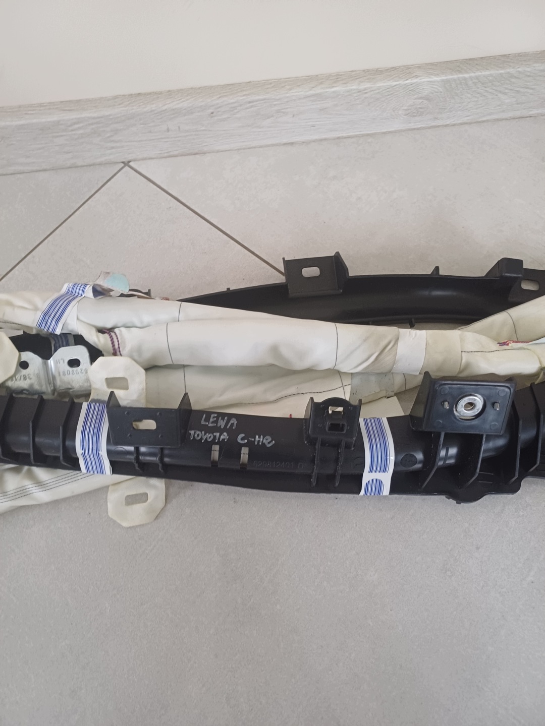 dachvorhang airbag links TOYOTA C- HR