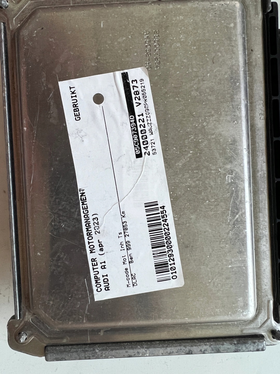 AUDI A1 1.0 TSI DLAC 05C907394D 42022454 42101001 GCM7.4 computer Originale