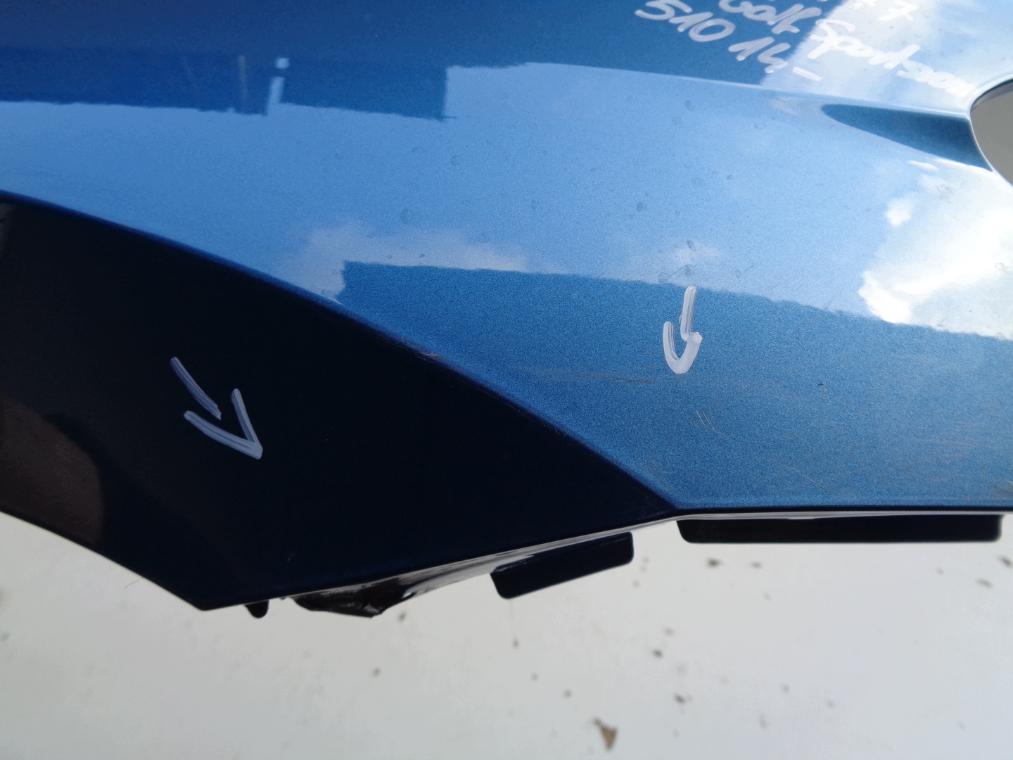 fender right front VW GOLF SPORTSVAN 510 14- NR 53777