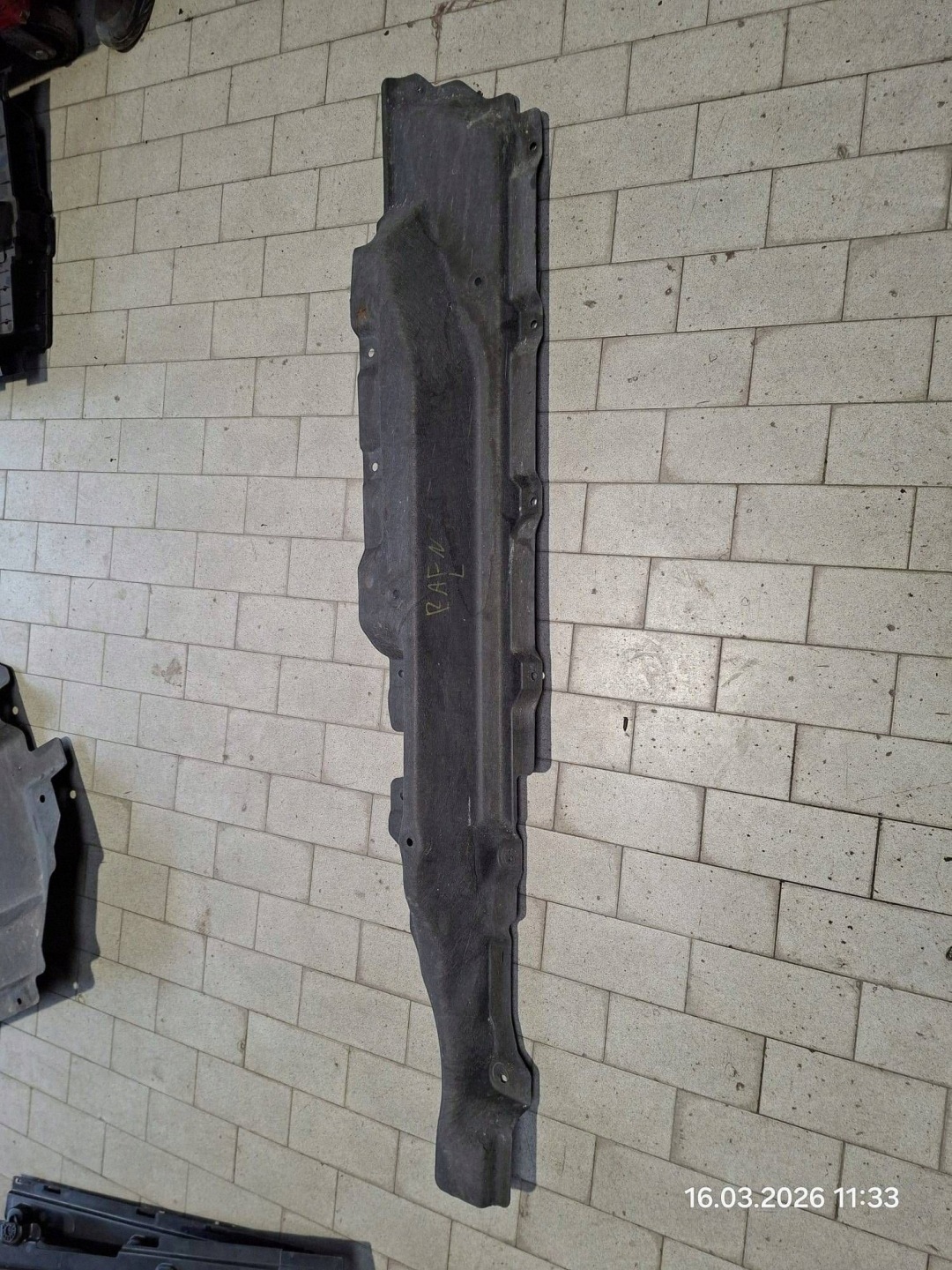 cover chassis side left side Renault Austral Rafale 748151442R